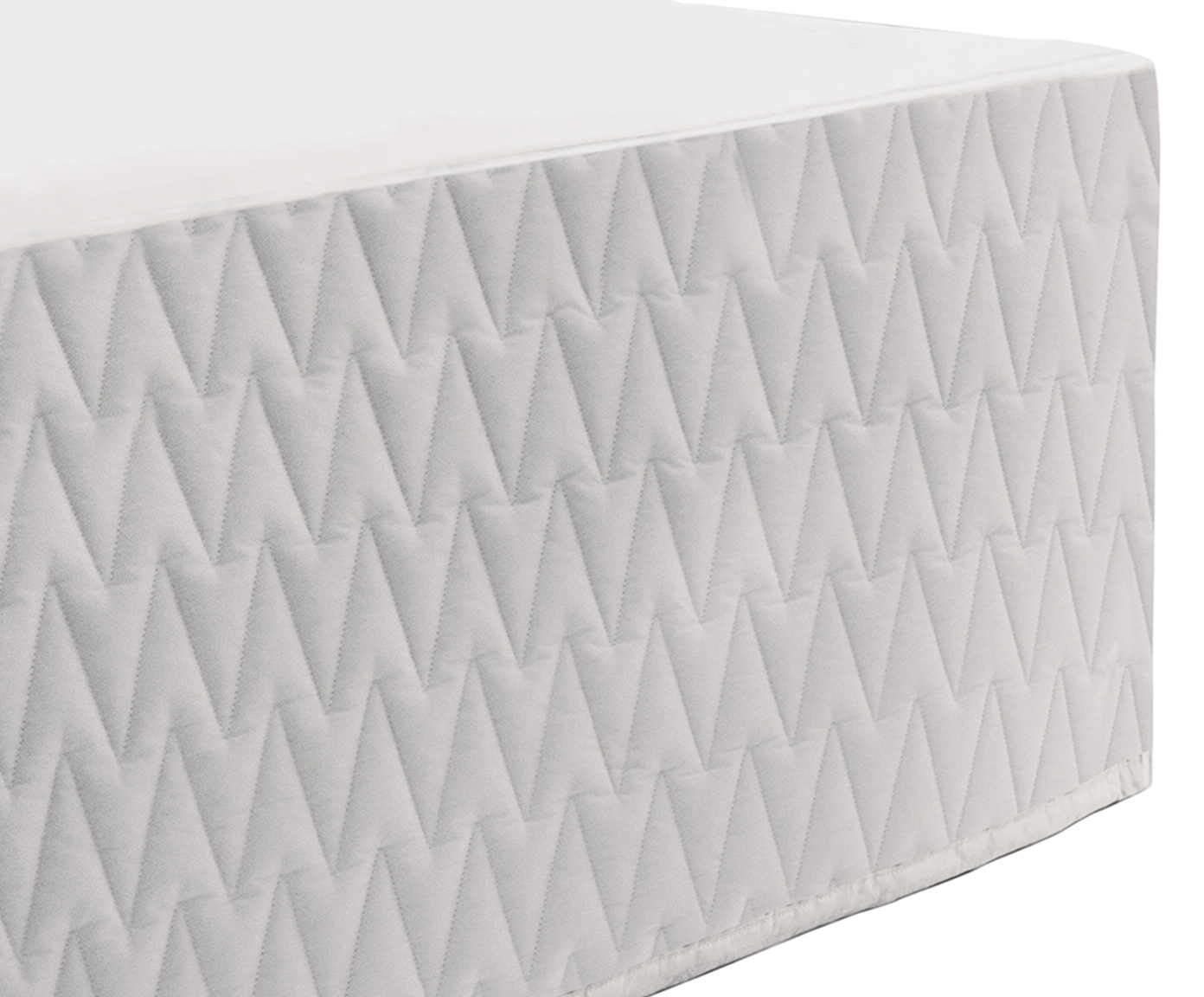 Saia para Cama Box Matel Branca 200 Fios - image 1