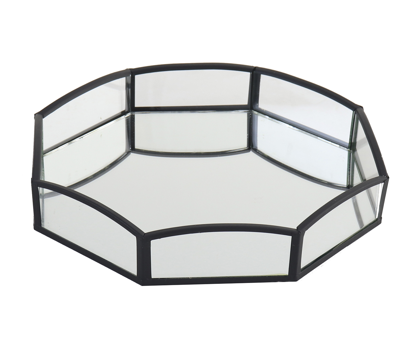 Bandeja Decorativa Wave Preta - image 0