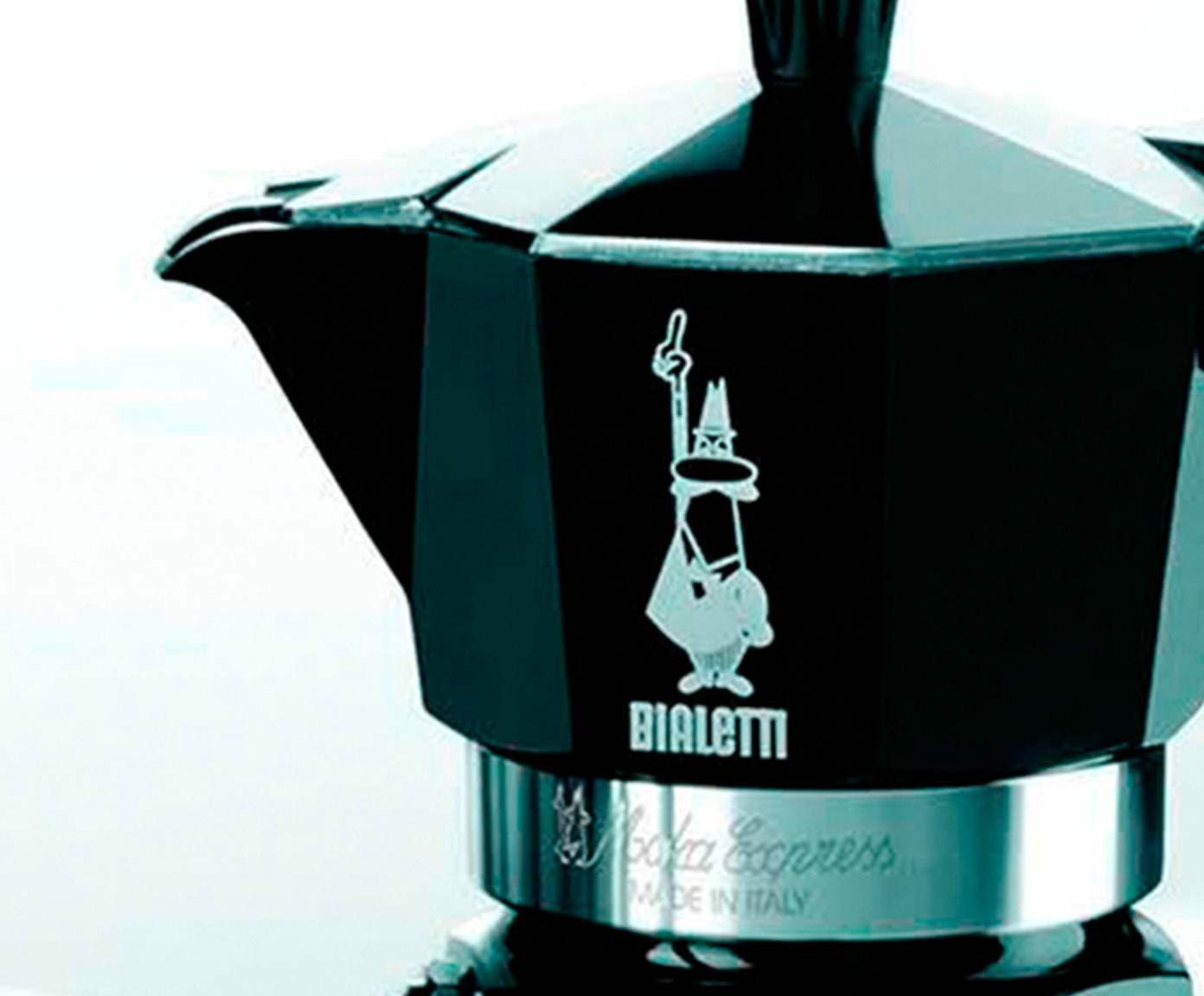 Cafeteira Italiana Nuova Moka Preta image number 3