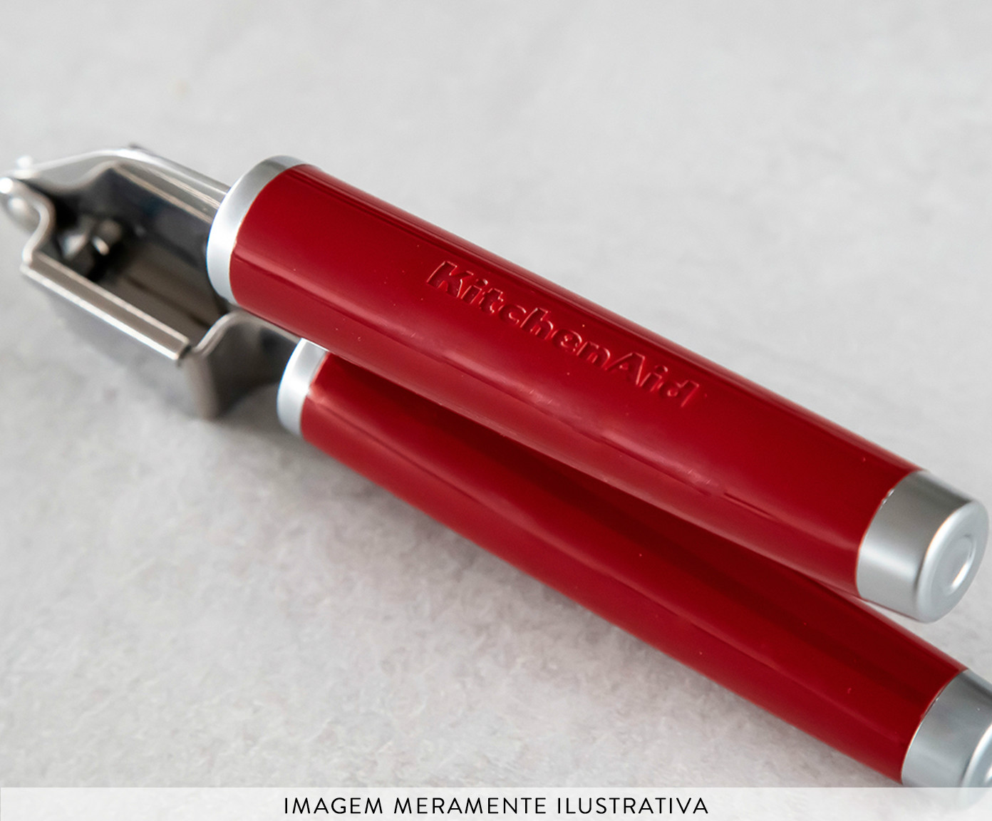 Espremedor para Alho em Inox Ka Core Empire Vermelho image number 4
