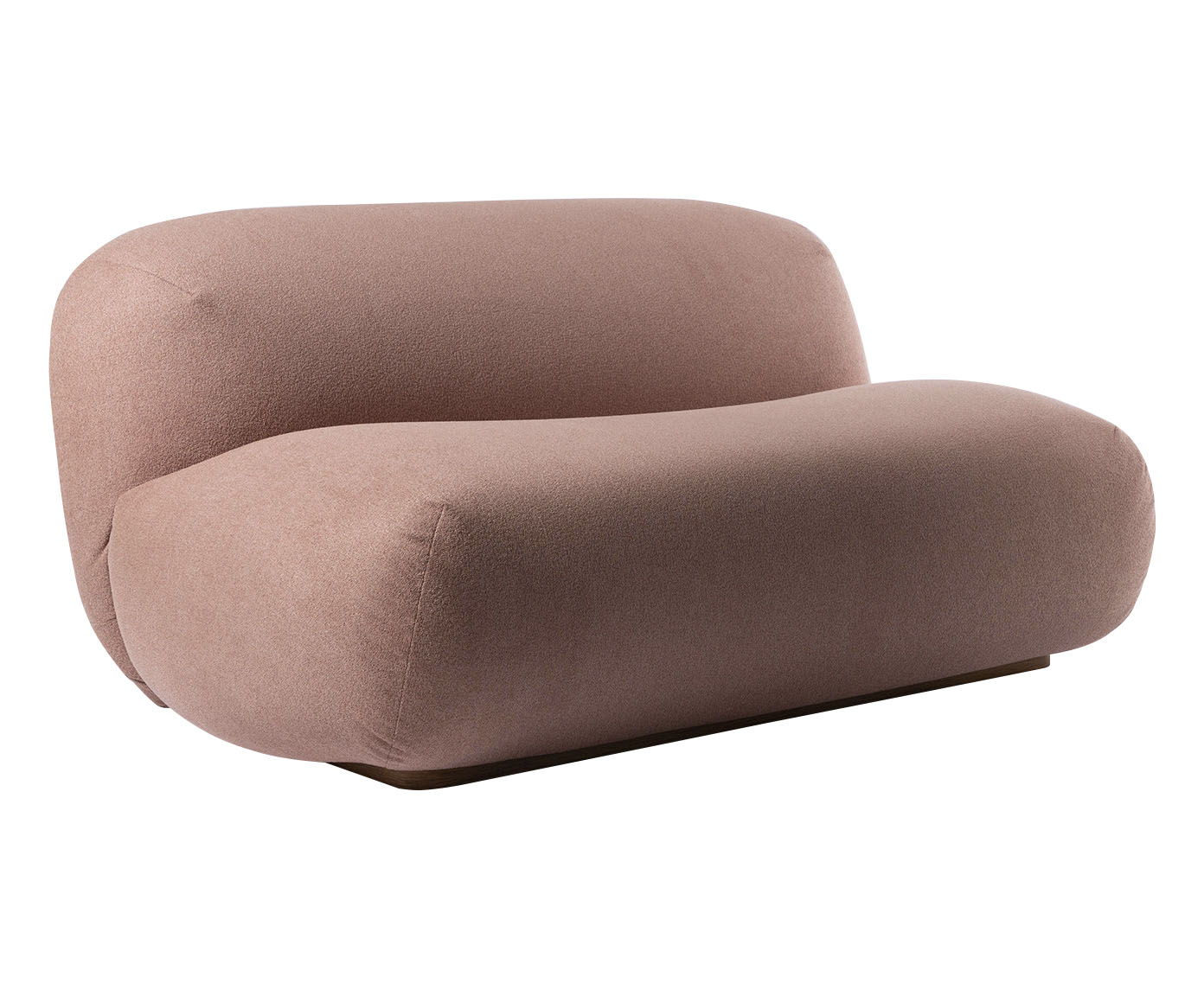 Sof&aacute; em Veludo Boucle Nube Rose - image 0