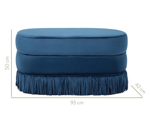 Puff Banco P&iacute;lula - Azul image number 8