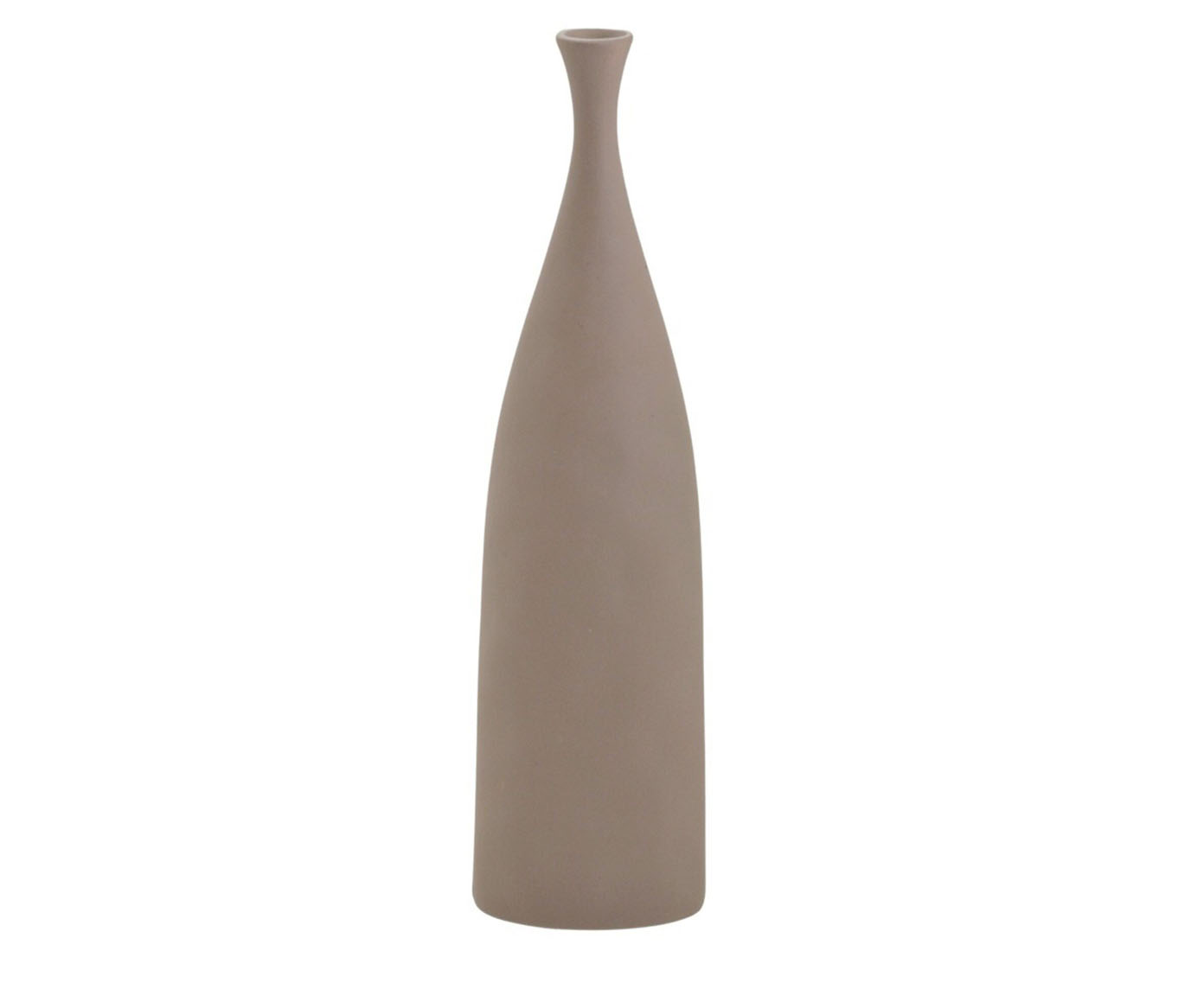 Vaso em Cer&acirc;mica Maul II - Marrom - image 0