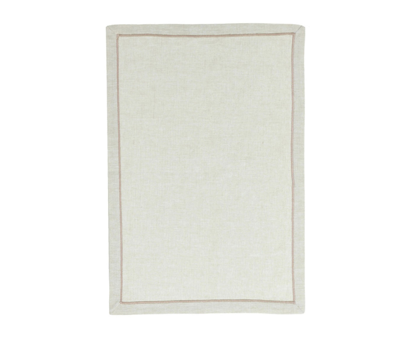 Lugar Americano em Algod&atilde;o Diamanta - Branco - image 0