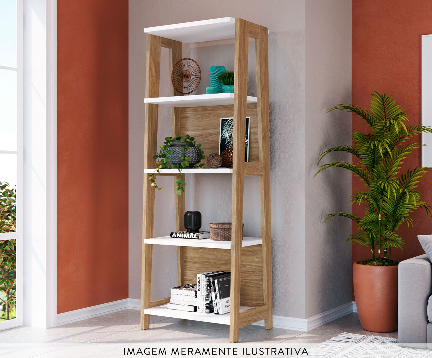 Estante prateleiras Trend - Hanover e Off White - image 1