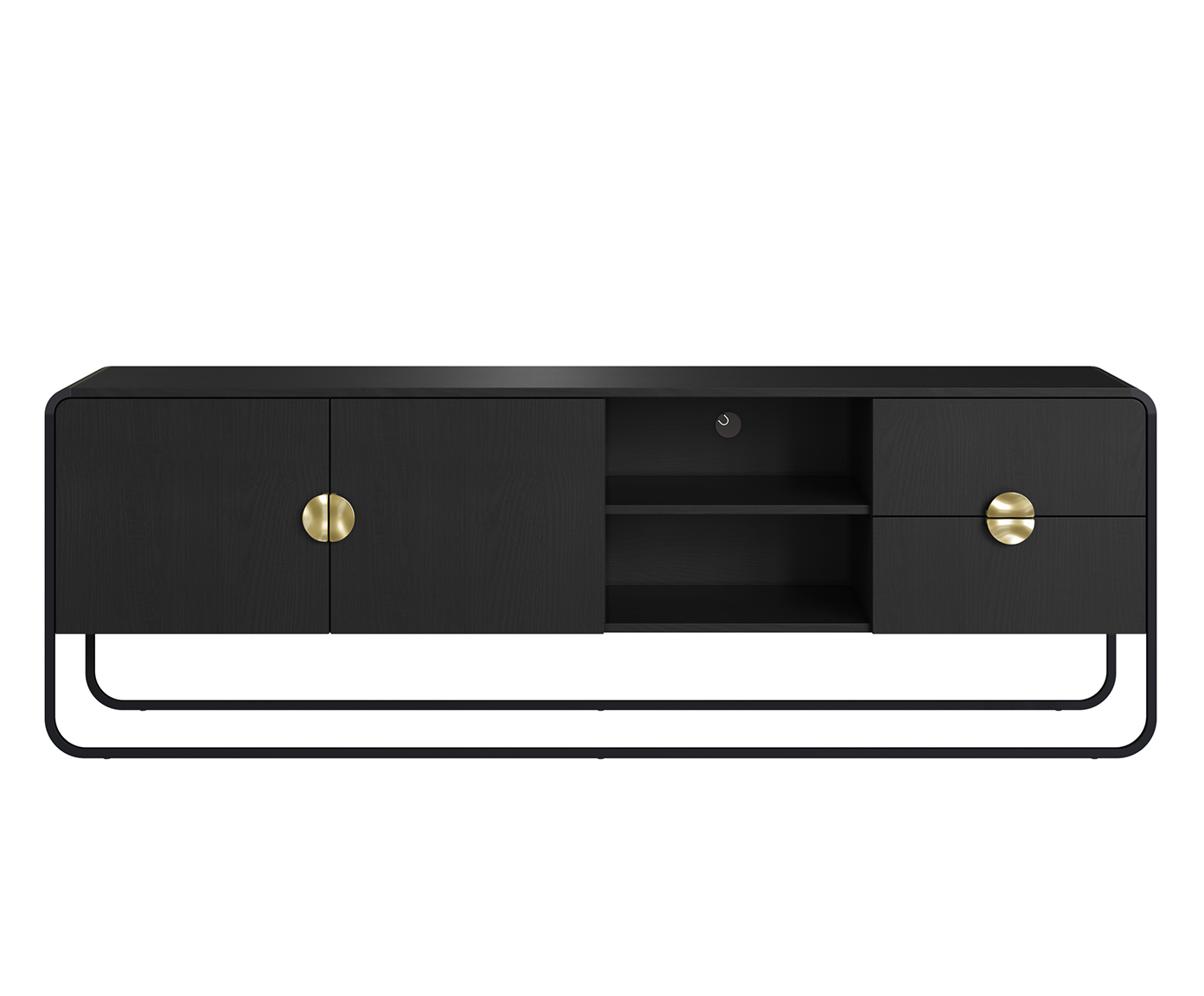 Rack Luna  II- Nero image number 2