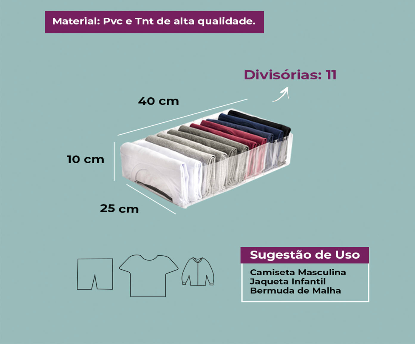 Jogo de Organizadores Completo Premium Beb&ecirc; image number 4