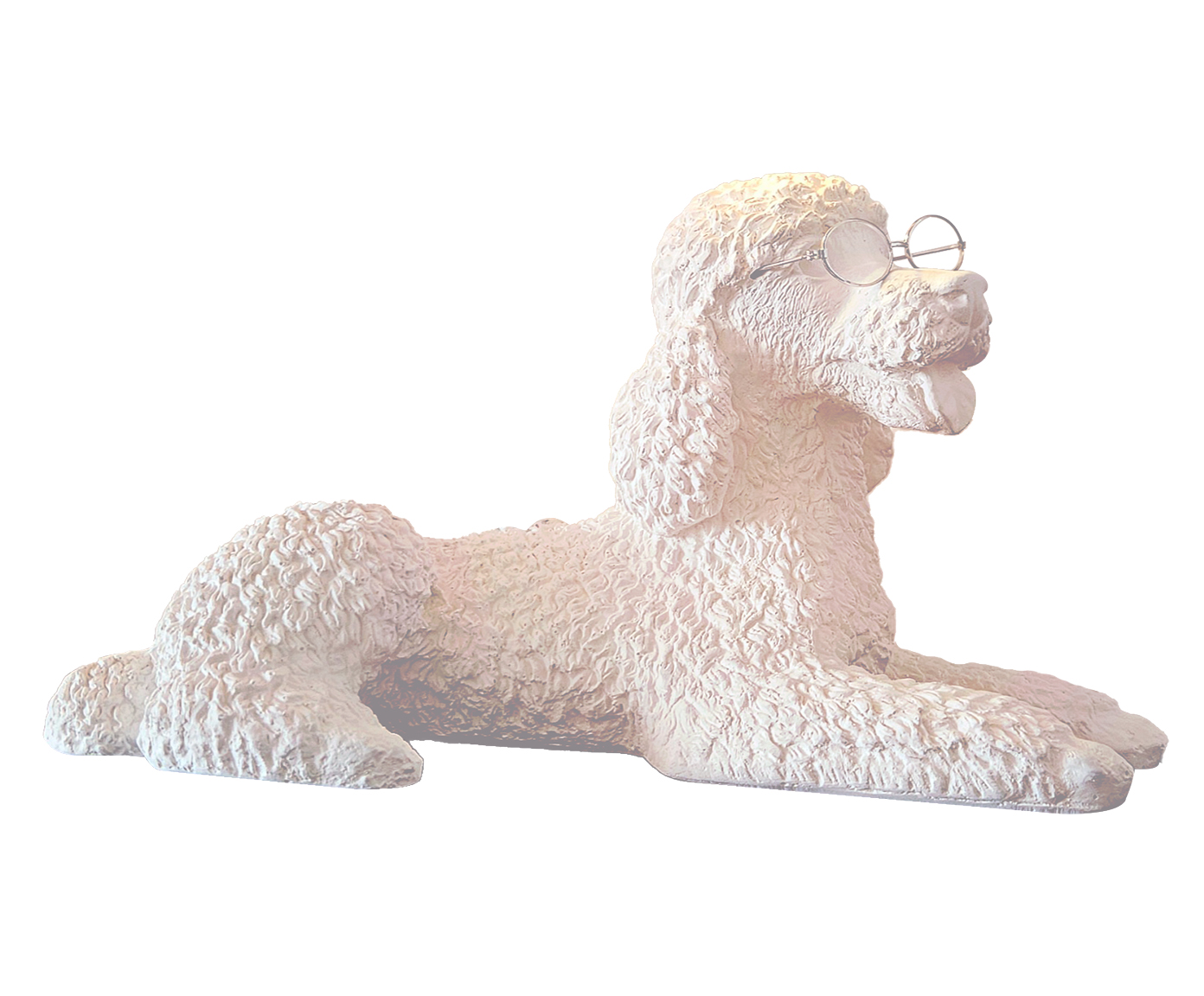 Base Lumin&aacute;ria Poodle Carlotinha &Oacute;culos - image 0