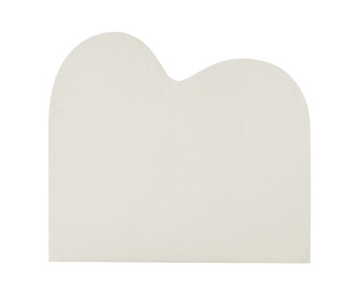 Cabeceira em Boucle Aveludado Hill OffWhite image number 9