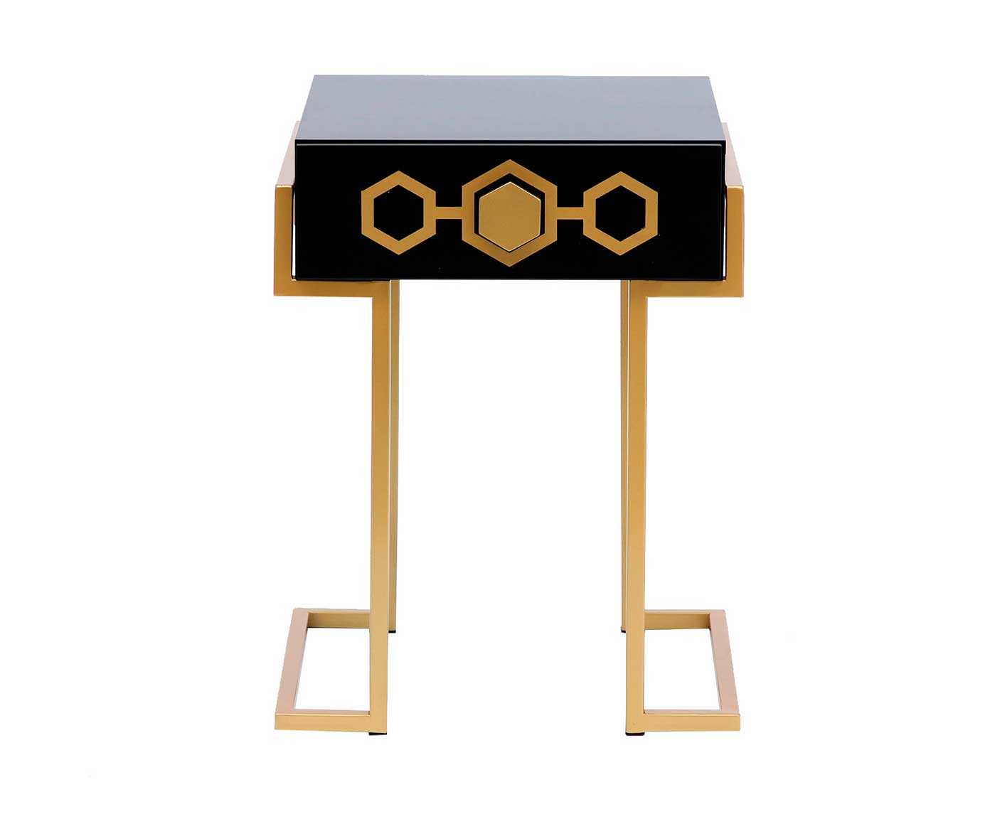 Mesa de Cabeceira Glam - Preto - image 1