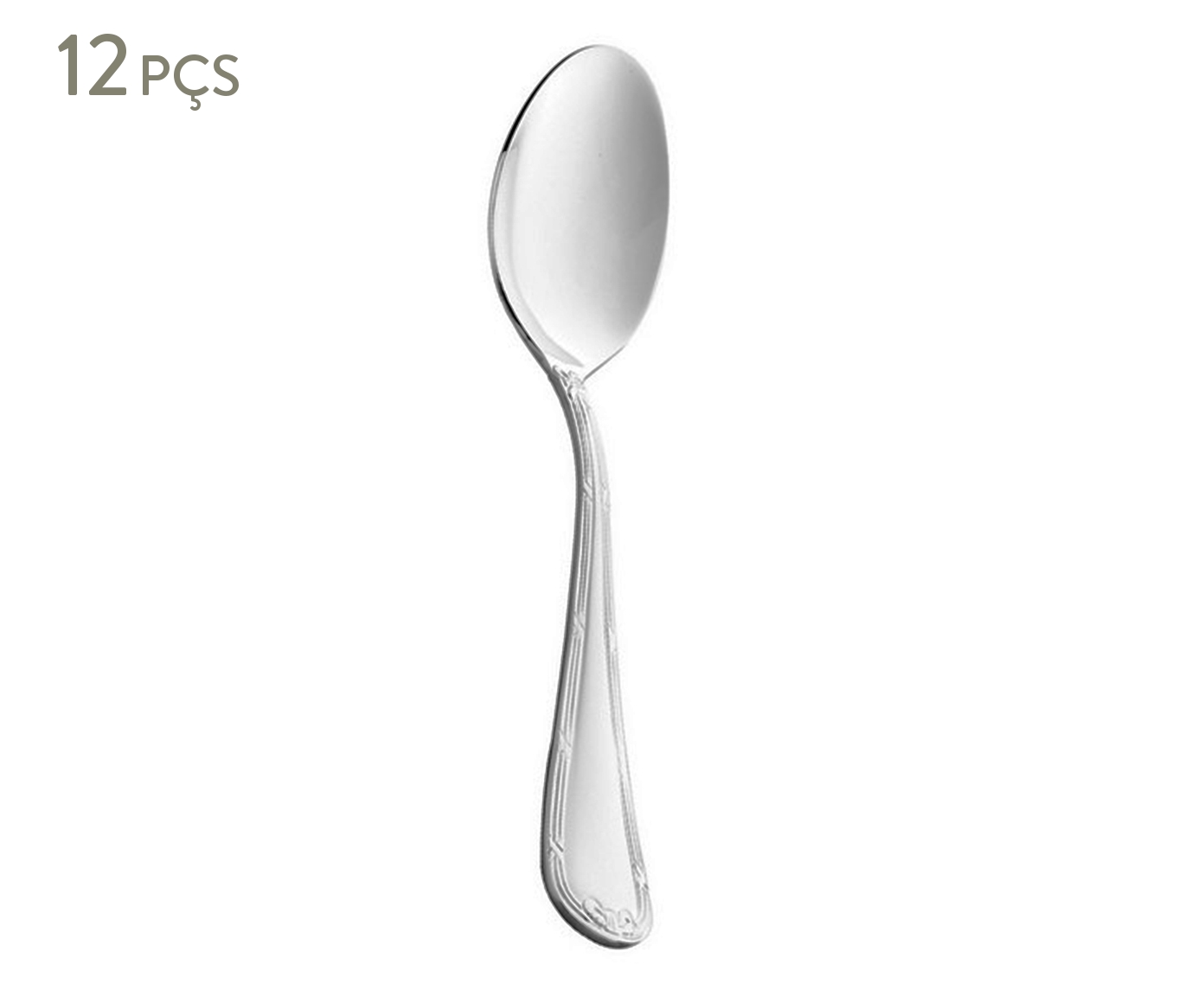Jogo de Colheres de Mesa em Inox Crois&eacute; - image 0