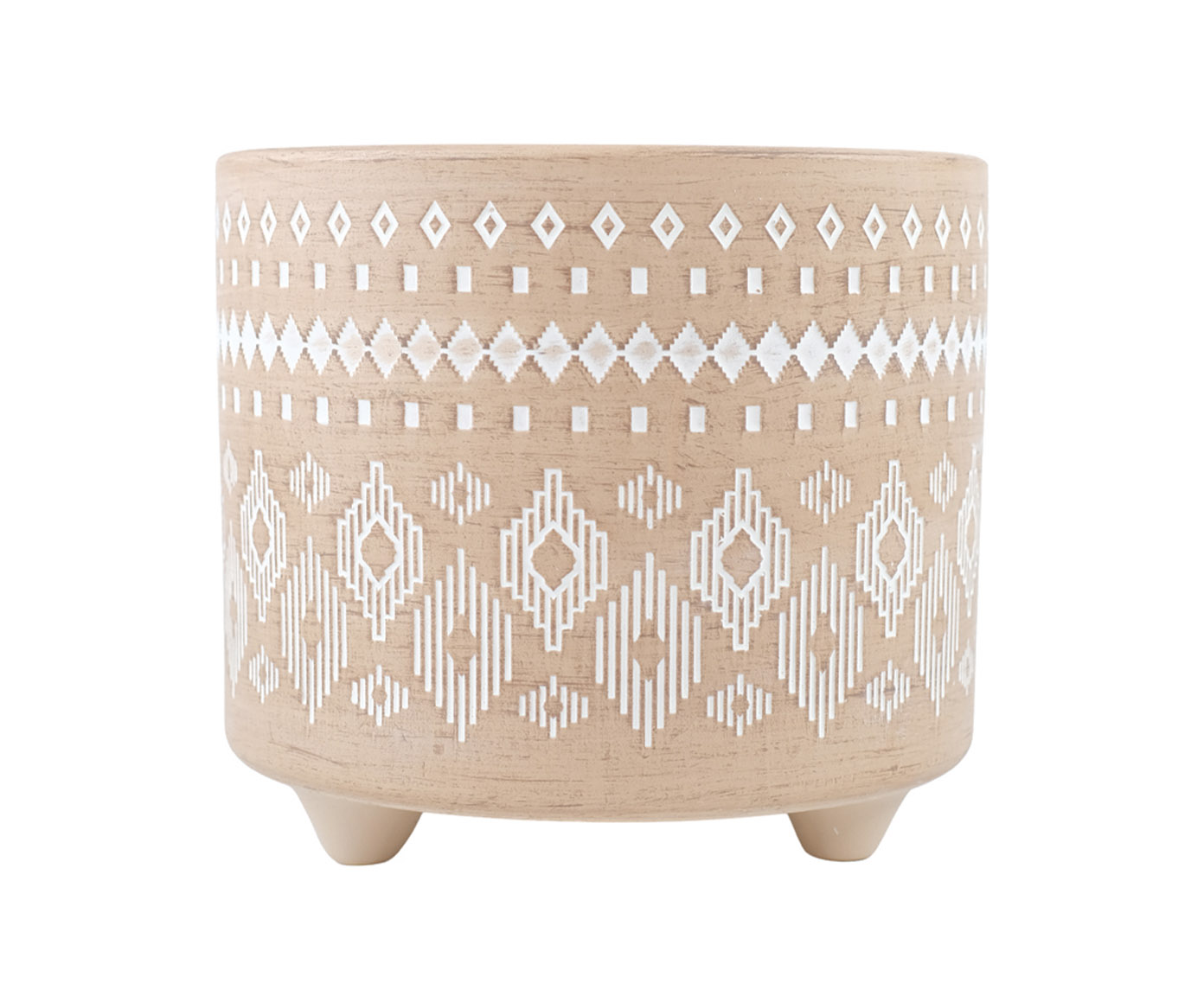 Cachepot Winny Bege Grande - image 0
