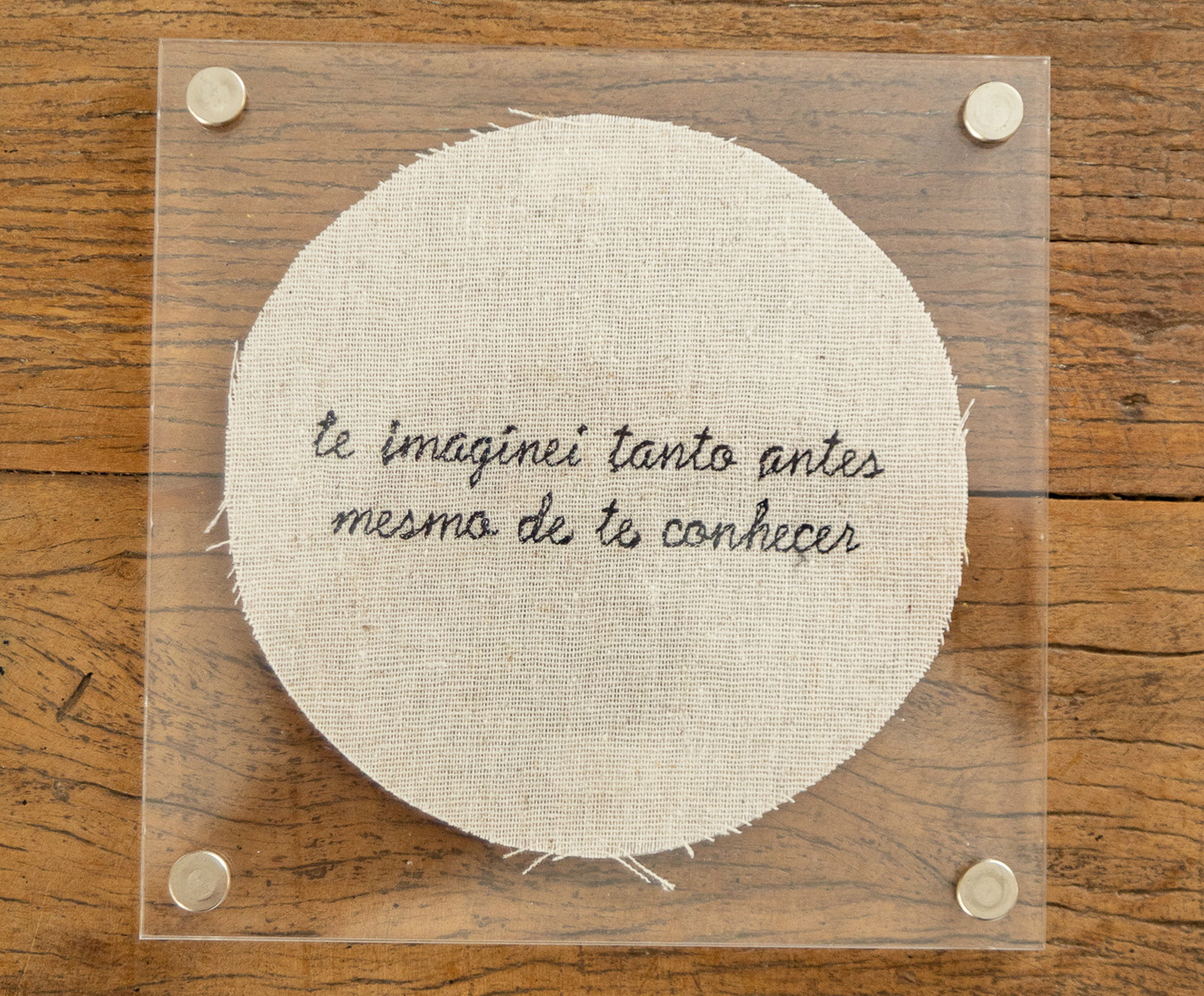 Quadro em Acr&iacute;lico "Te Imaginei Tanto" - image 1