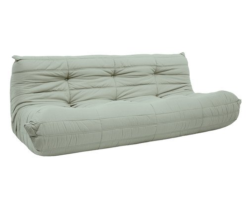 Sof&aacute; Nirvana 3 Lugares em tecido Pet Friendly - image 1