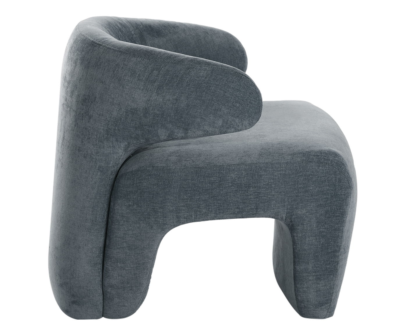 Poltrona Astra Veludo Azul image number 3