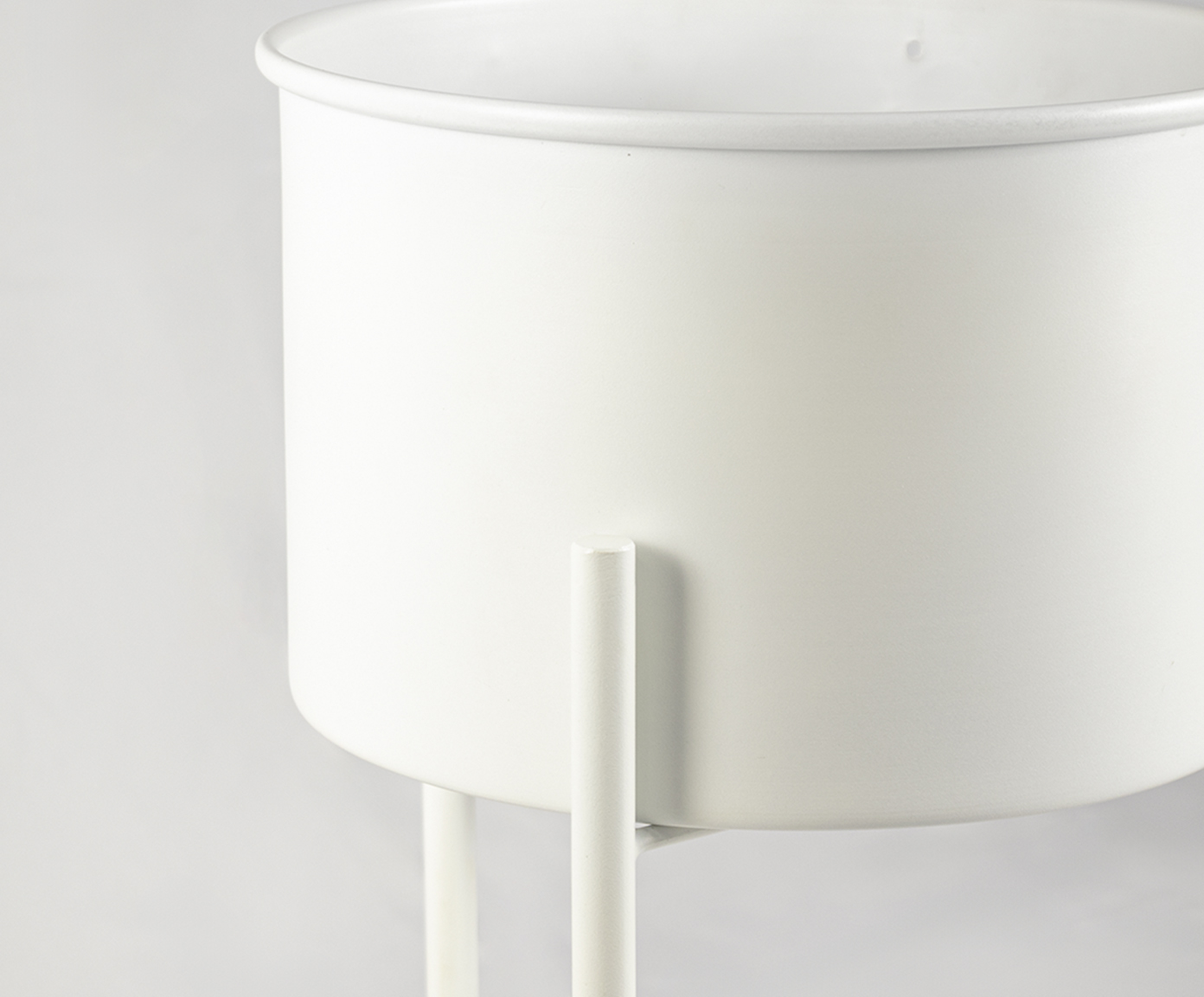 Suporte de Plantas com Vaso Humait&aacute; 2.0 Branco image number 2