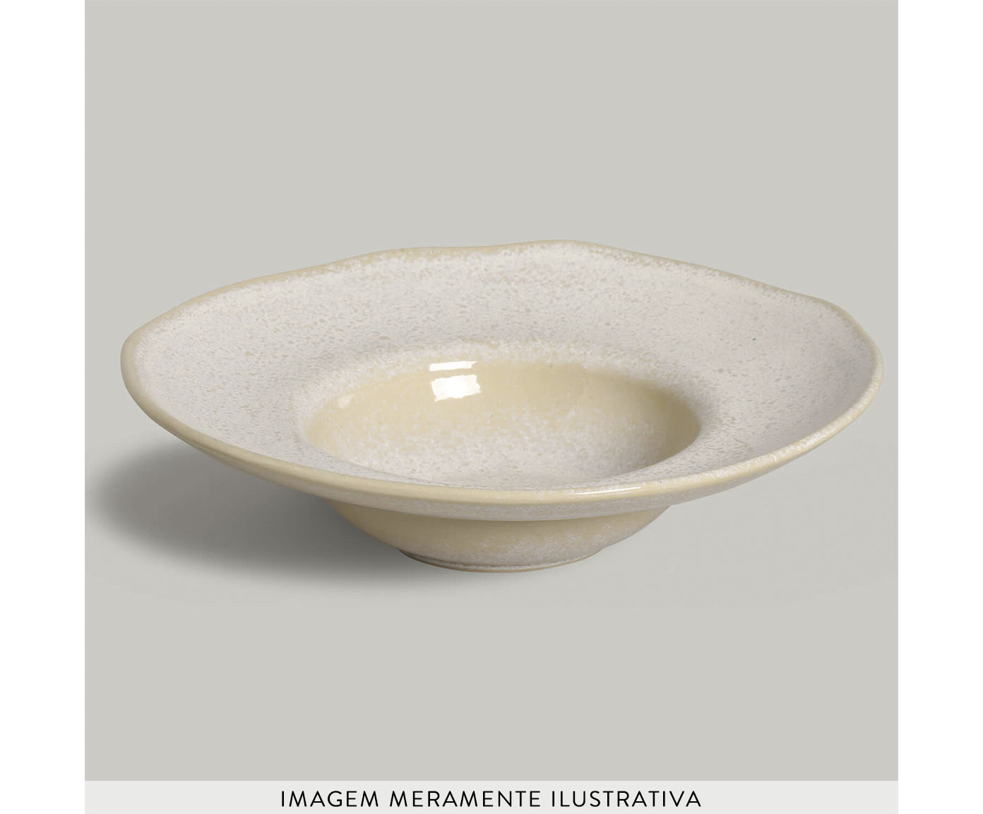 Jogo de Pratos para Massa Org&acirc;nico Latte Cru - image 1