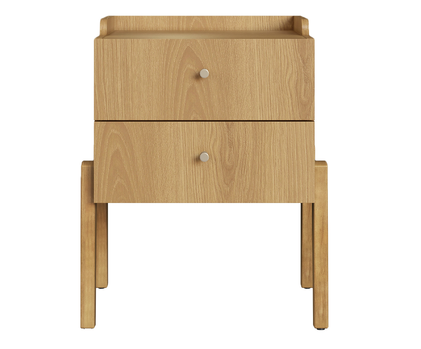 Mesa de Cabeceira 2 Gavetas Odense Hanover - image 0