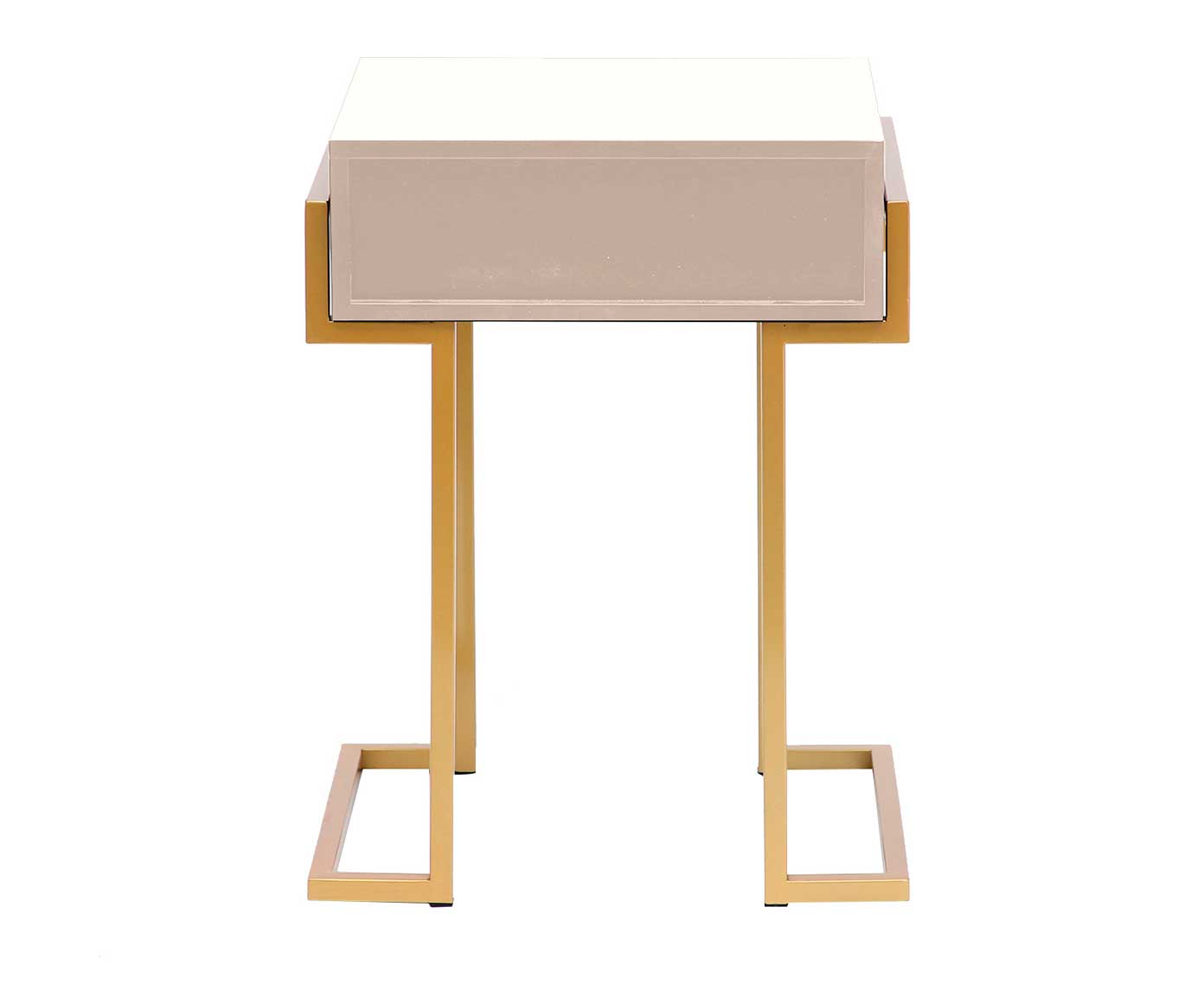 Mesa de Cabeceira Glam Burlywood - Taupe image number 2
