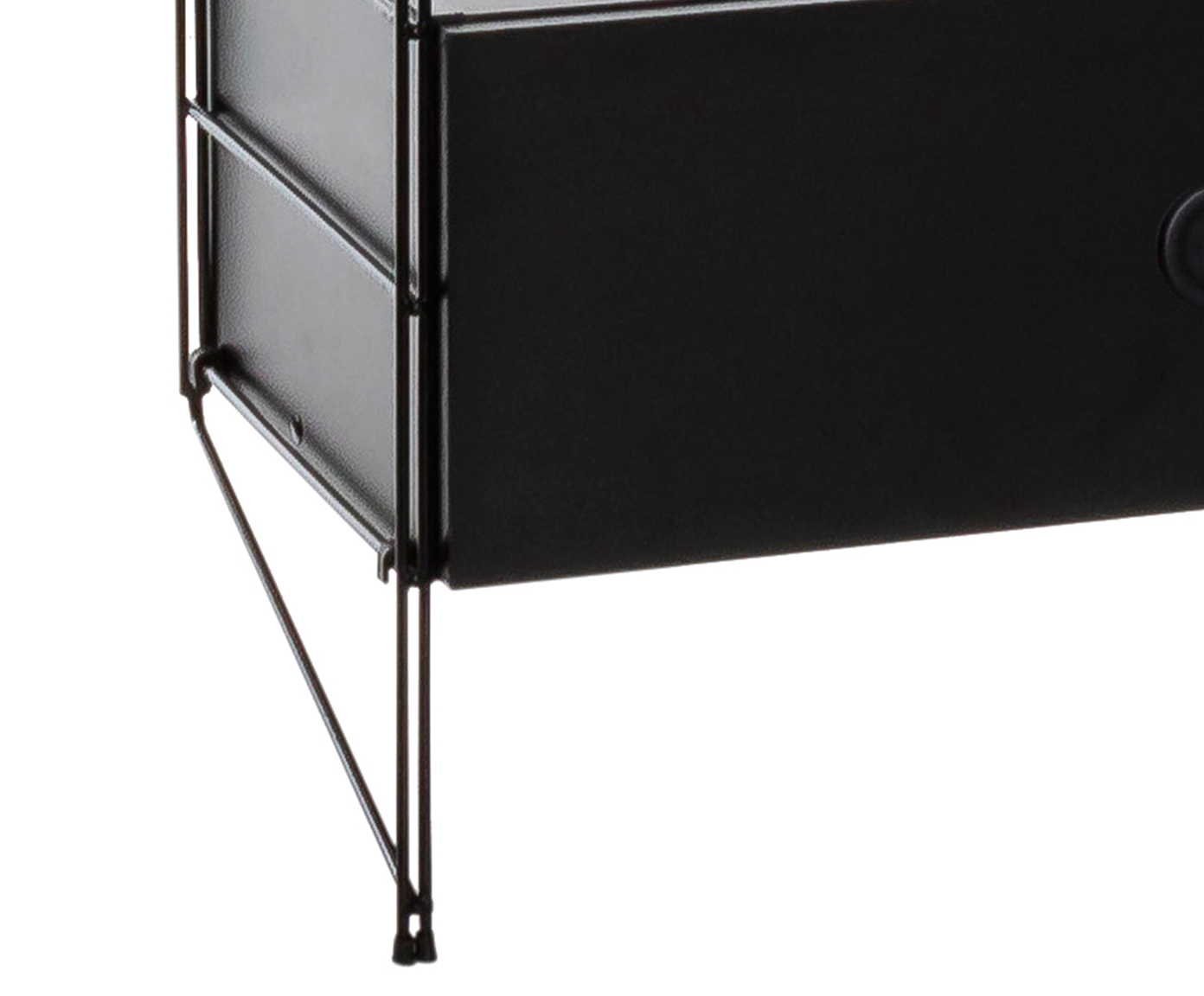 Estante com Gavetas Stella Preto - image 1