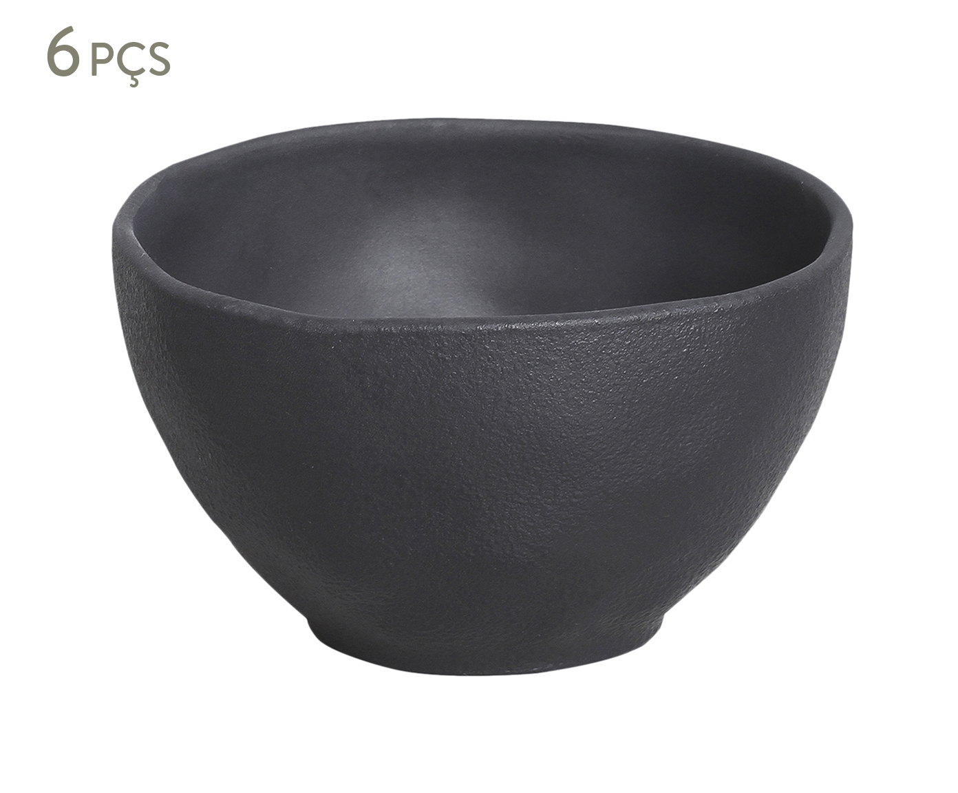 Jogo de Bowls Org&acirc;nico Preto Matte Preto - image 0