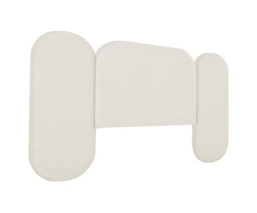 Cabeceira em Boucle Aveludado Arco Embrace OffWhite image number 2