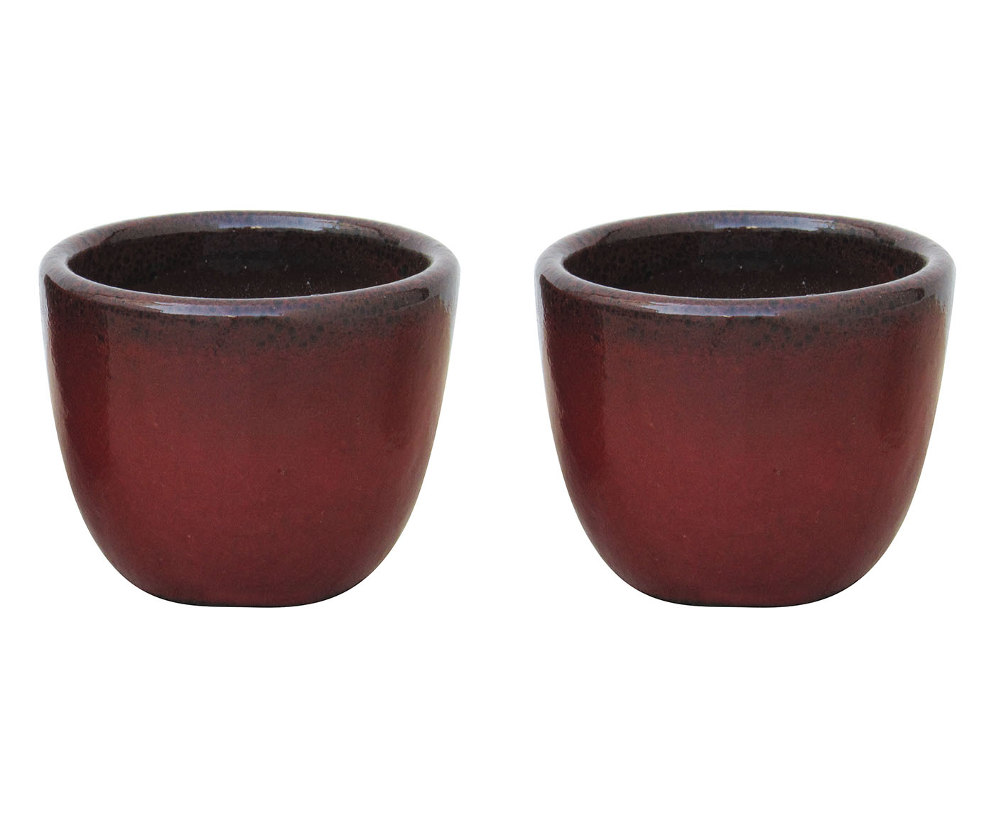 Jogo de Cachepots Vitra Vermelho - image 0