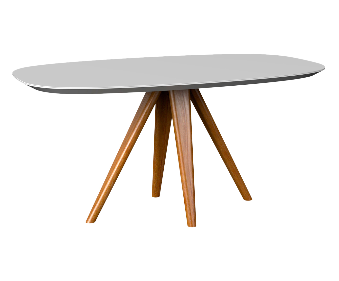 Mesa de Jantar Retangular Lili - Am&ecirc;ndoa - image 1