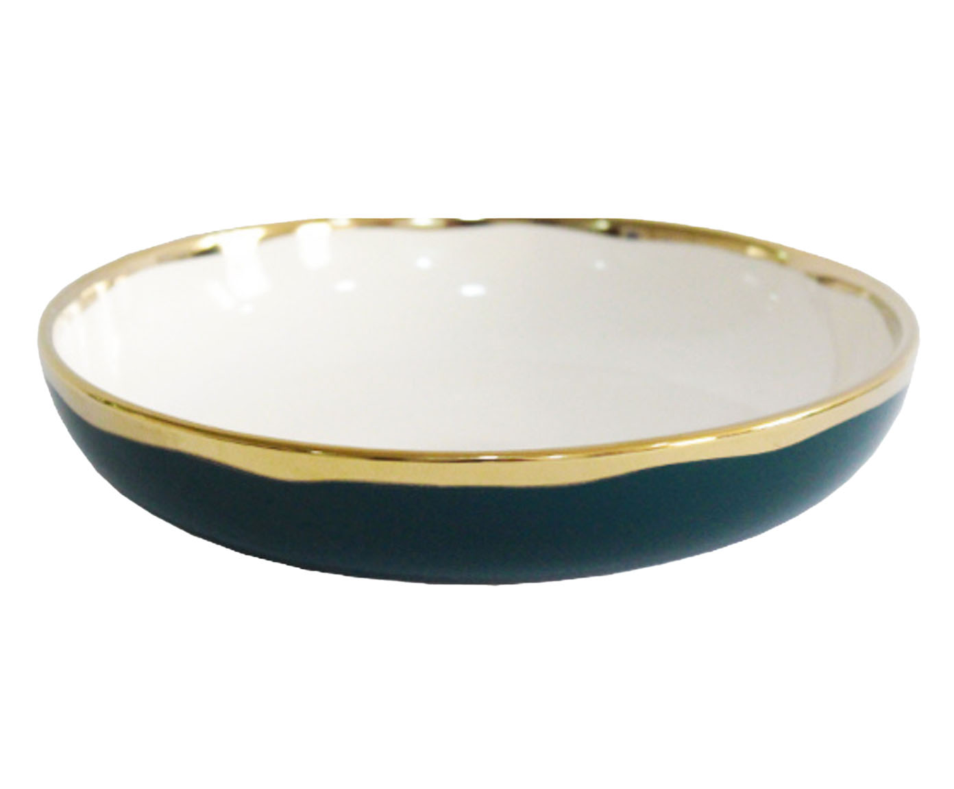 Bowl Summer Gaia com Borda Dourada - image 0