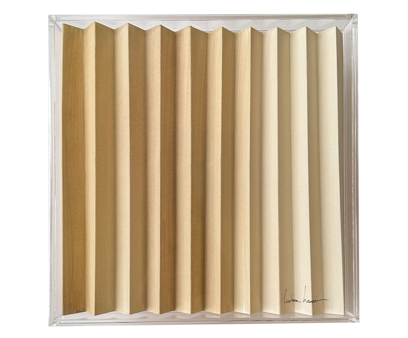 Quadro Degrad&ecirc; Creme - image 0