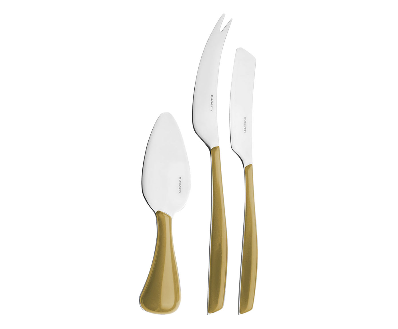 Jogo de Facas para Queijo Glamour Gold - image 0
