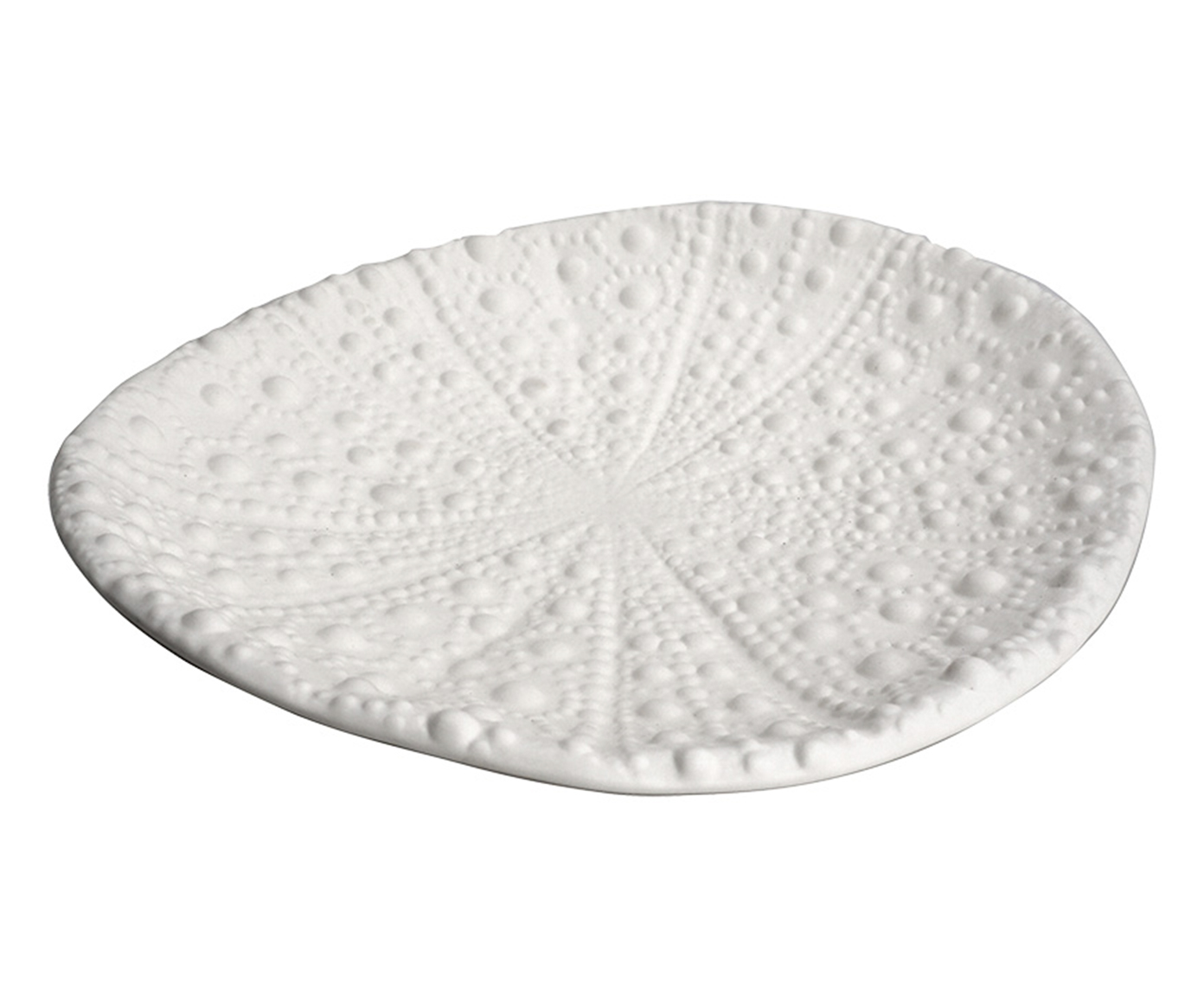 Bandeja Decorativa Biscuit Branca Pequena - image 0