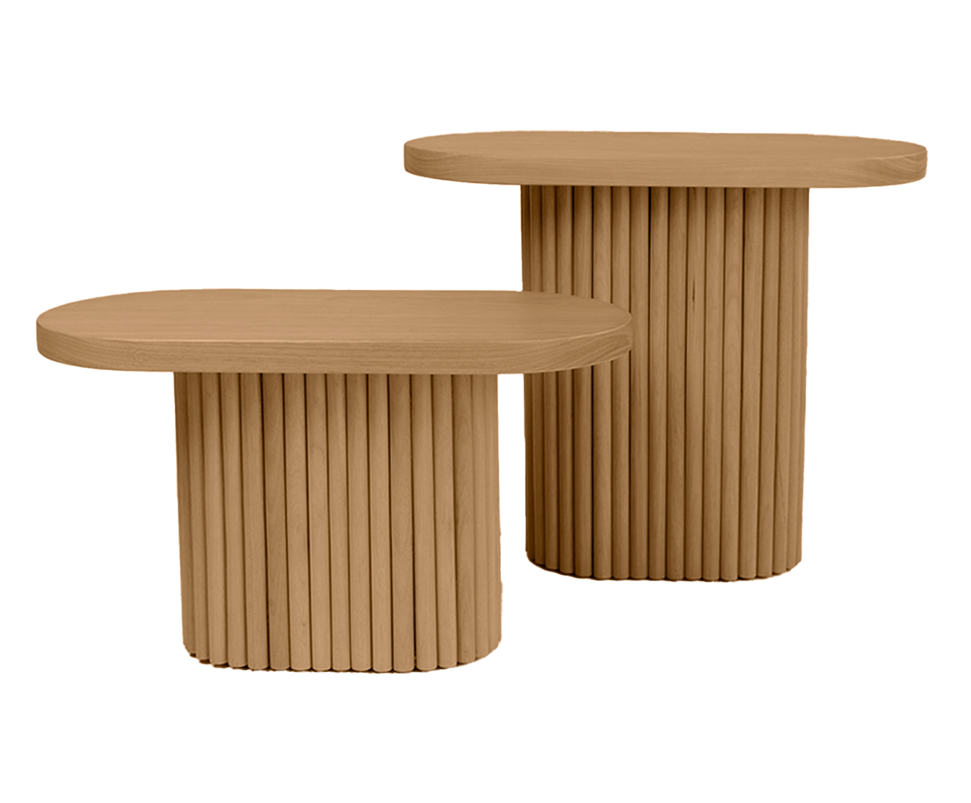 Conjunto com 2 Mesas Laterais Noa Freij&oacute; - image 0
