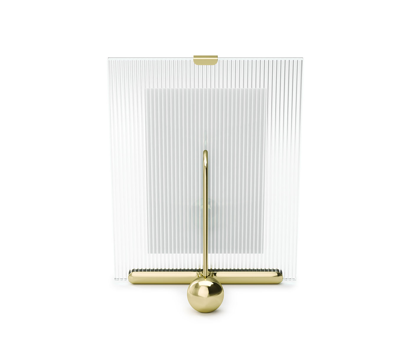 Porta-Retrato Flute Picture Frame Dourado - Foto 10X15cm image number 4