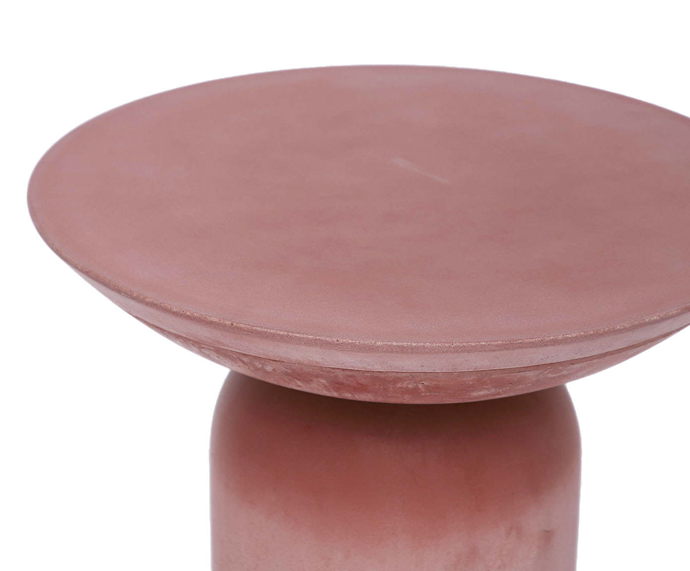 Mesa Lateral M&eacute;dia Brut em Concreto -  Terracota image number 3