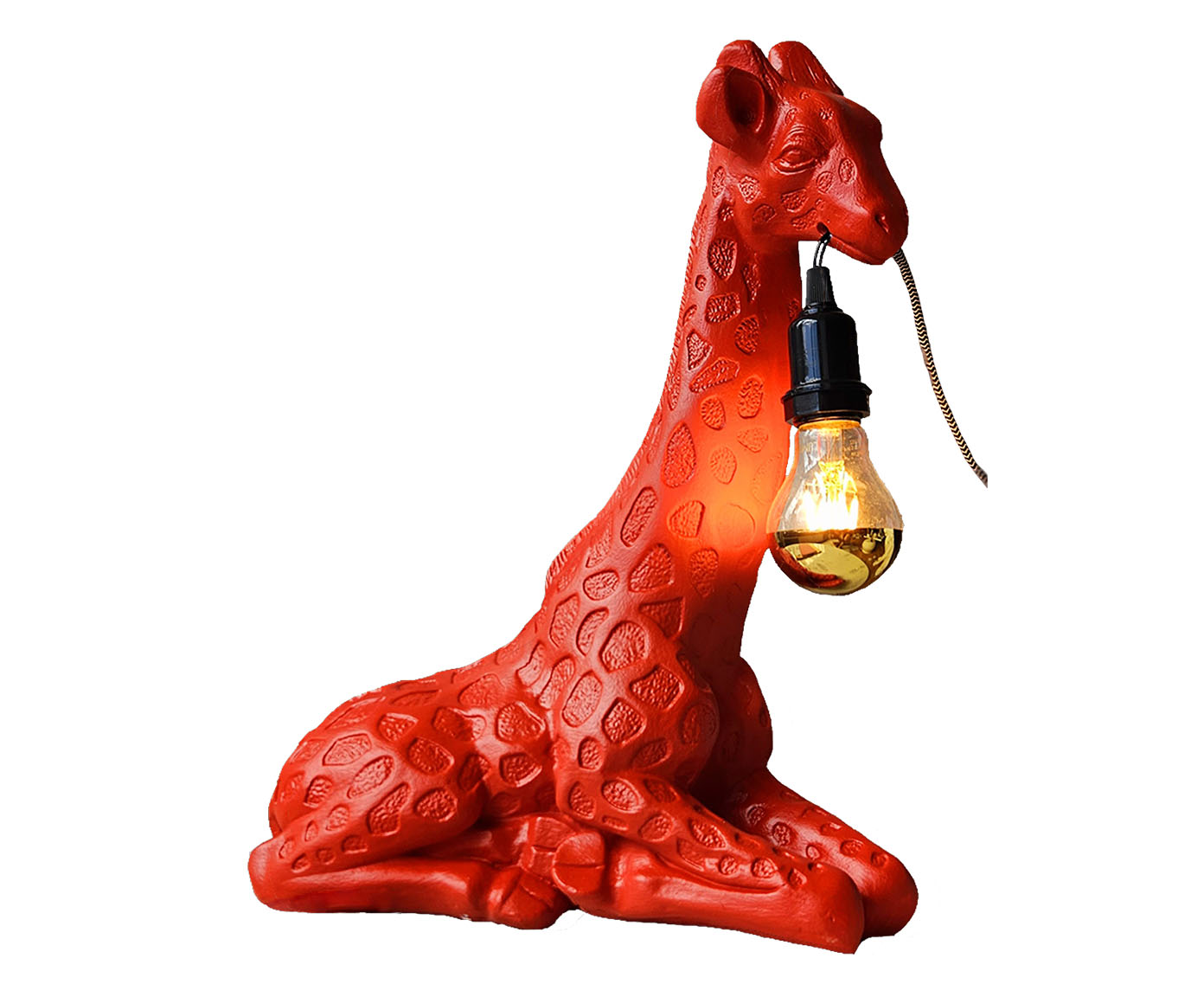 Lumin&aacute;ria Girafa Que Leva Luz Vermelha - image 0
