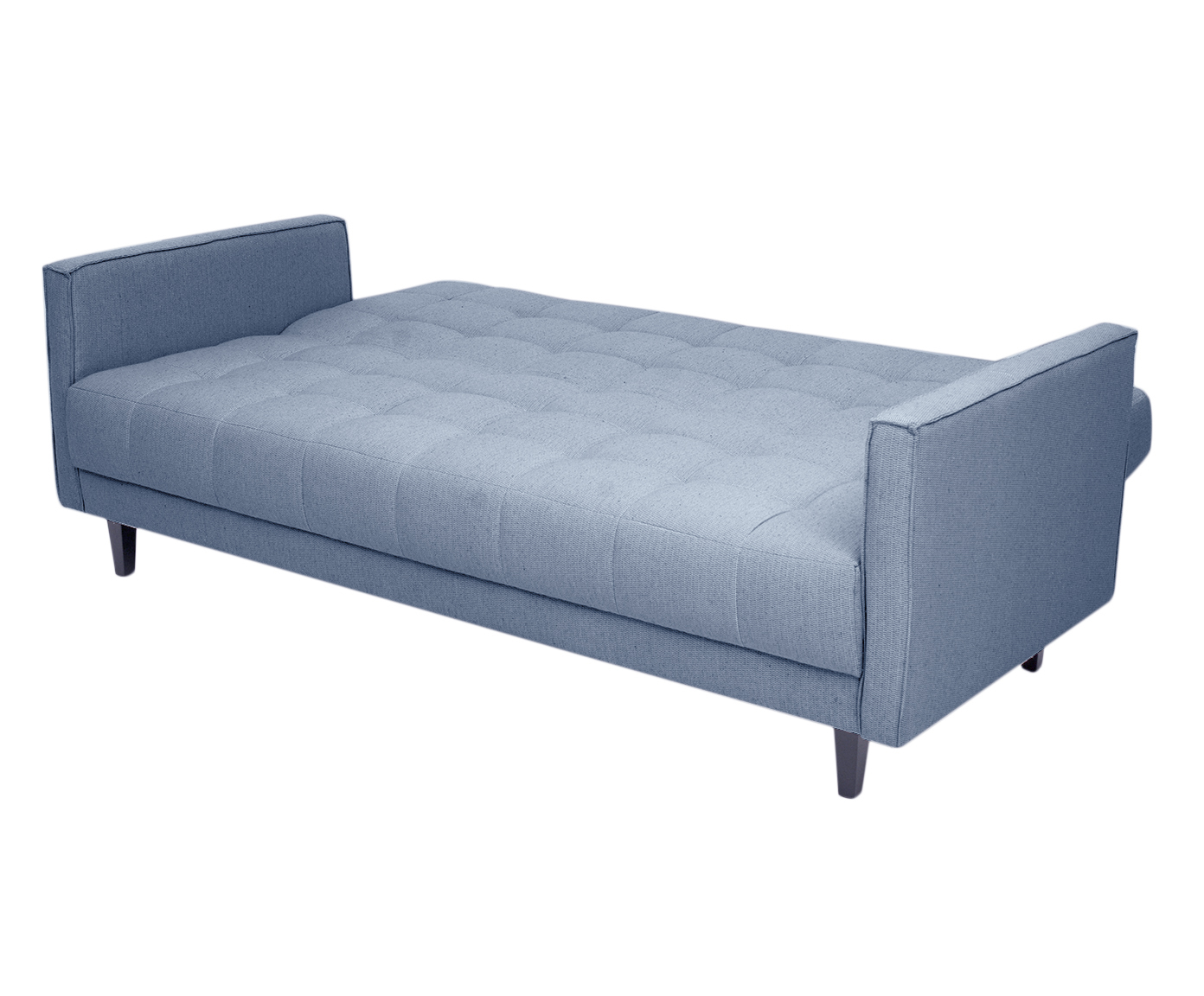 Sof&aacute; Cama Brooklyn Listrado Azul image number 12