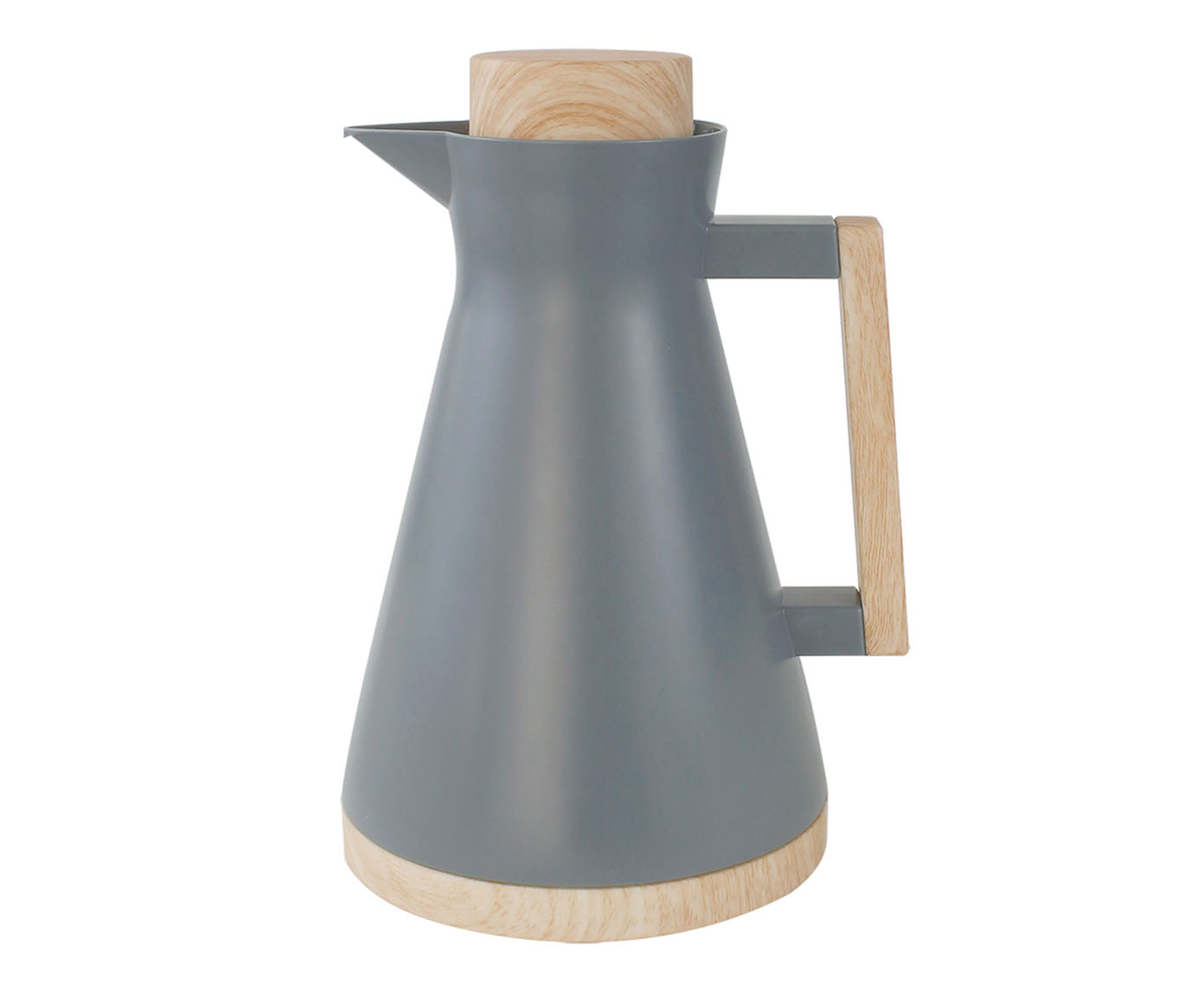Garrafa T&eacute;rmica Amadeirada Cinza - image 0