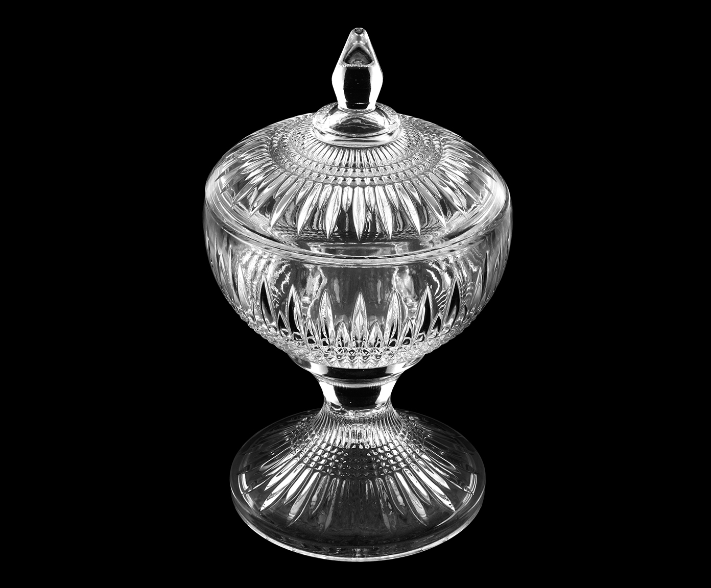 Bomboniere em Cristal Queen Transparente - image 1