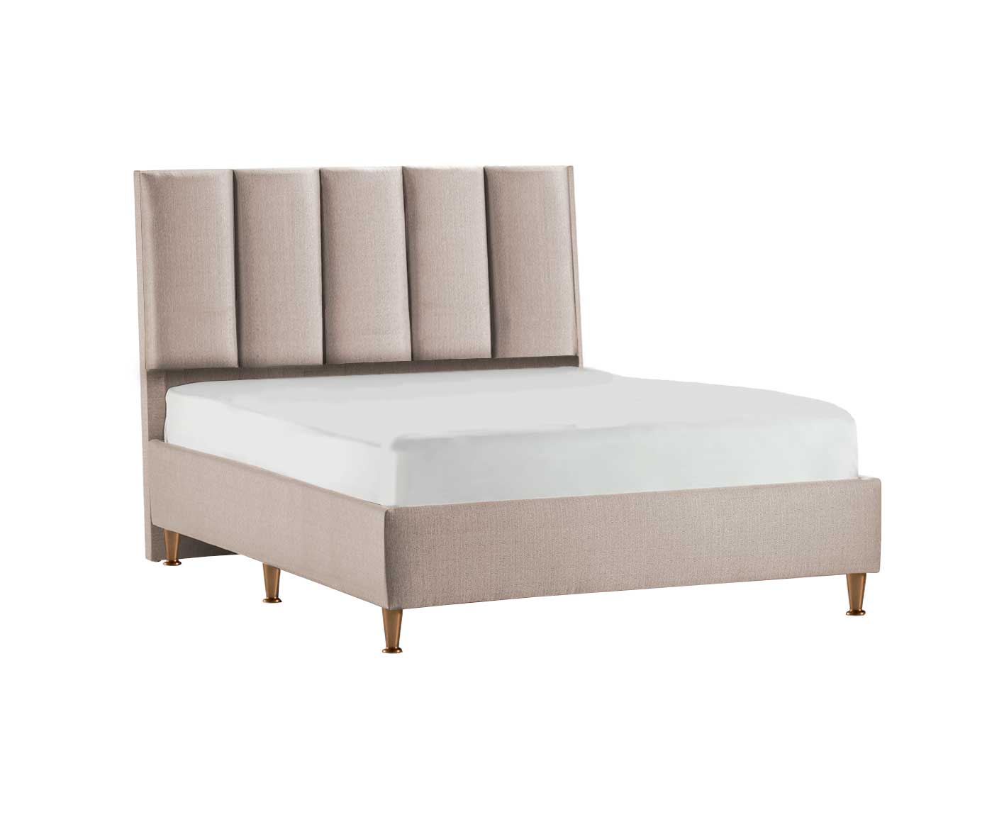 Cama em Linho Viv&aacute; Bipartida - Bege - image 0