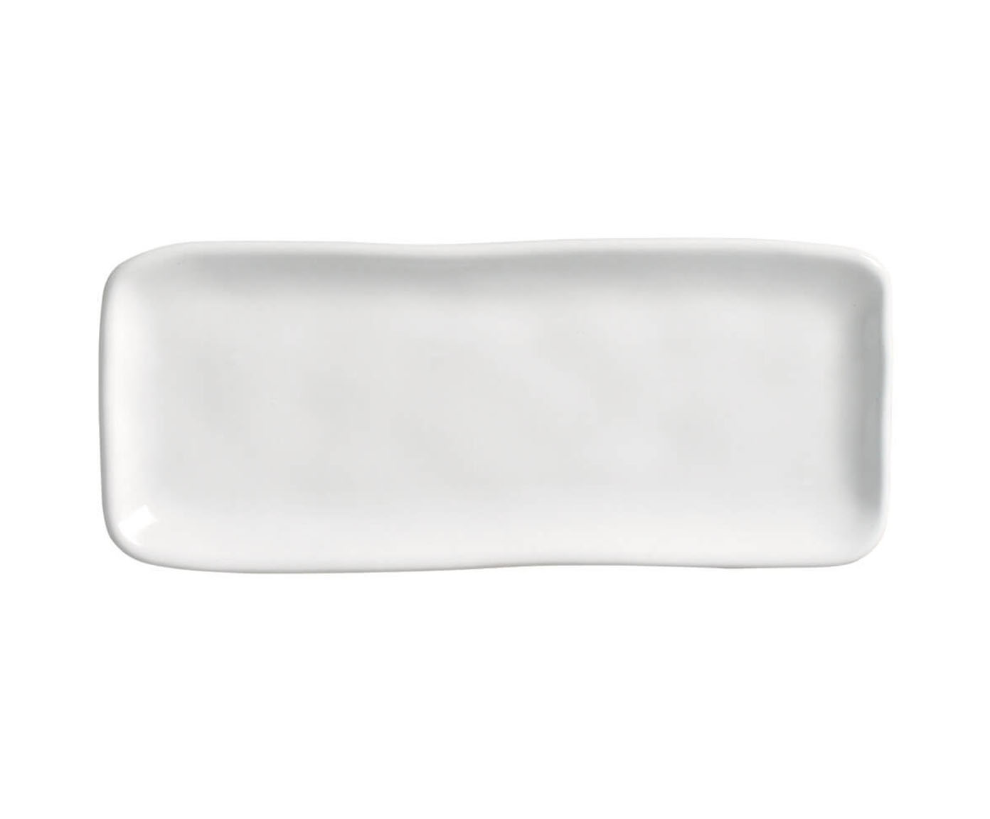 Jogo de Travessas Retangular Pequena Org&acirc;nico New White - image 1