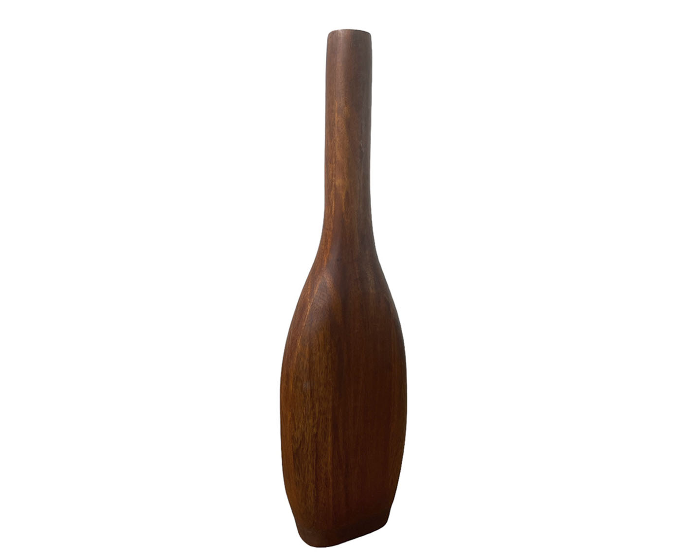 Vaso em Madeira Quatrine - Marrom Claro - image 0