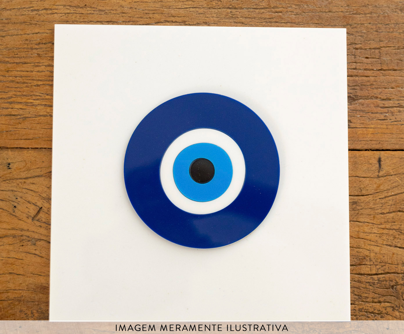 Placa Decorativa em Acr&iacute;lico "Olho Grego" - image 1
