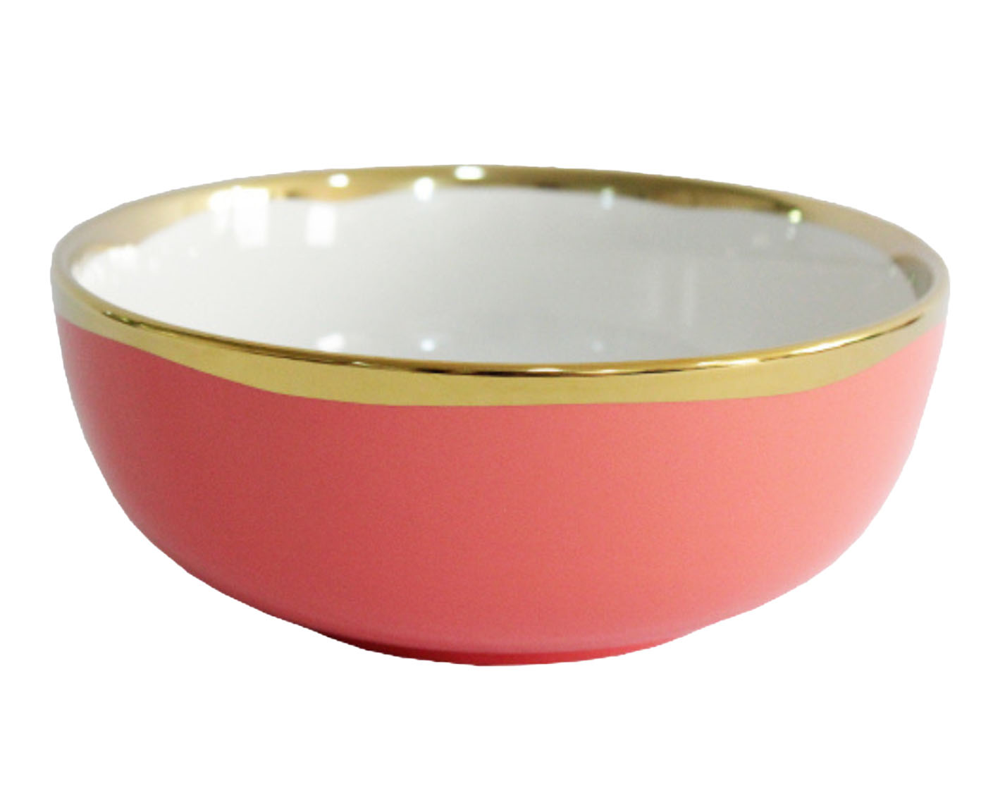 Bowl Summer Gaia com Borda Dourada - image 0