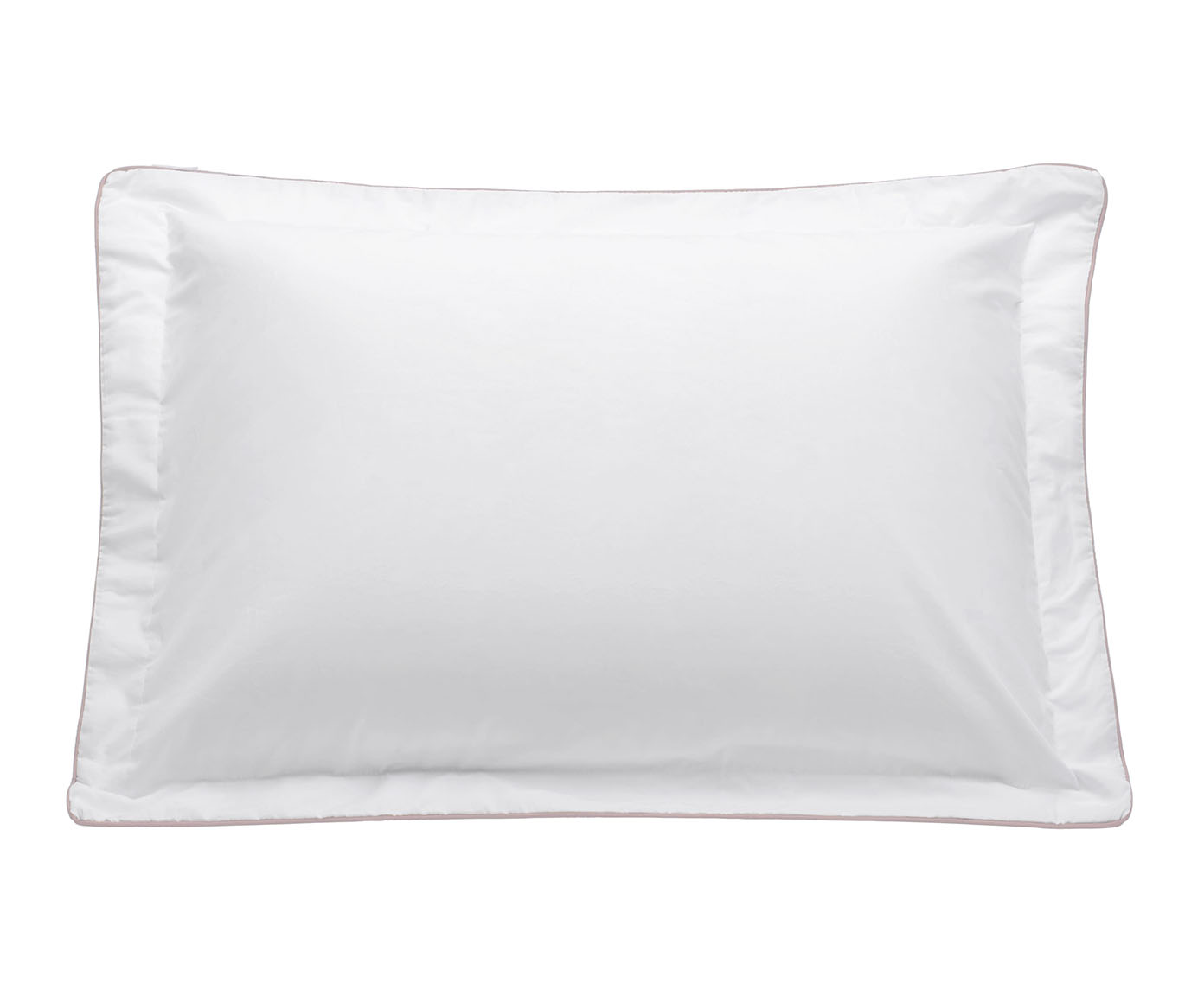 Fronha Basics em Vivo Branco e Ros&ecirc; 200 Fios - image 0
