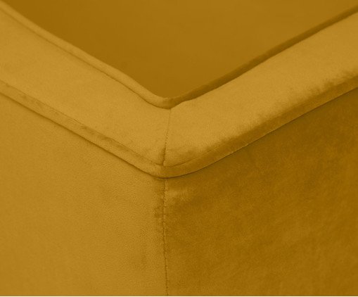 Sof&aacute; Day Bed Bergamo em Veludo - A&ccedil;afr&atilde;o image number 11
