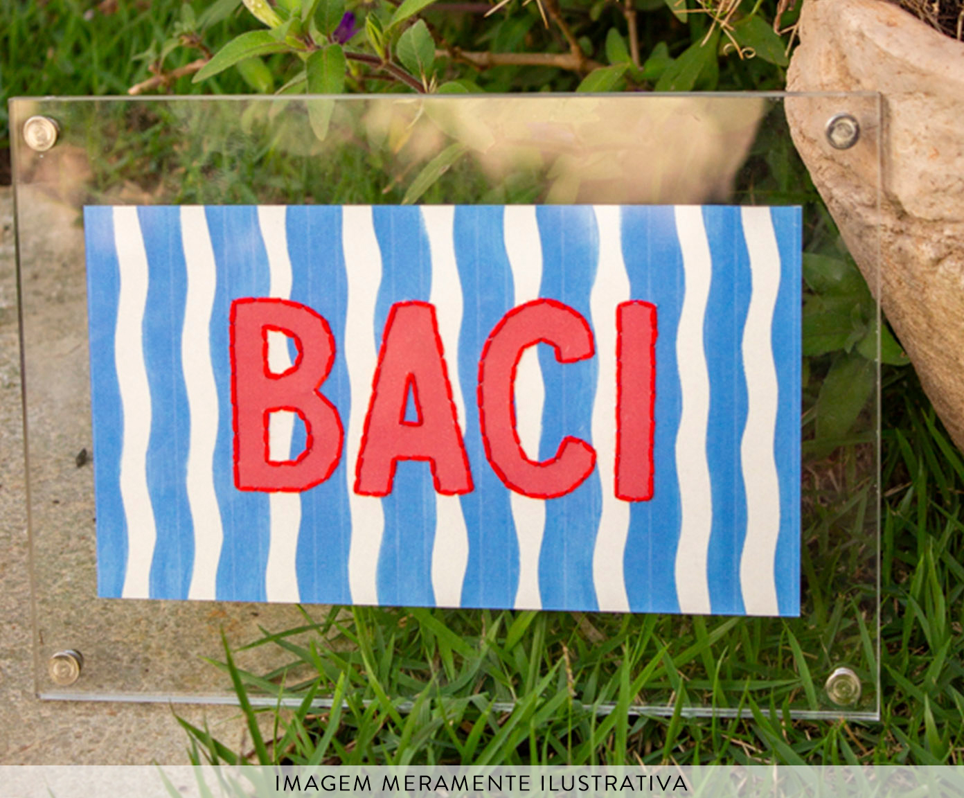 Quadro em Acr&iacute;lico "Baci" - image 1