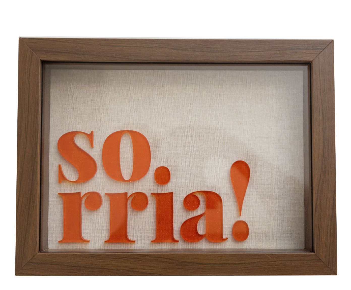 Quadro Decorativo "Sorria!" - image 0