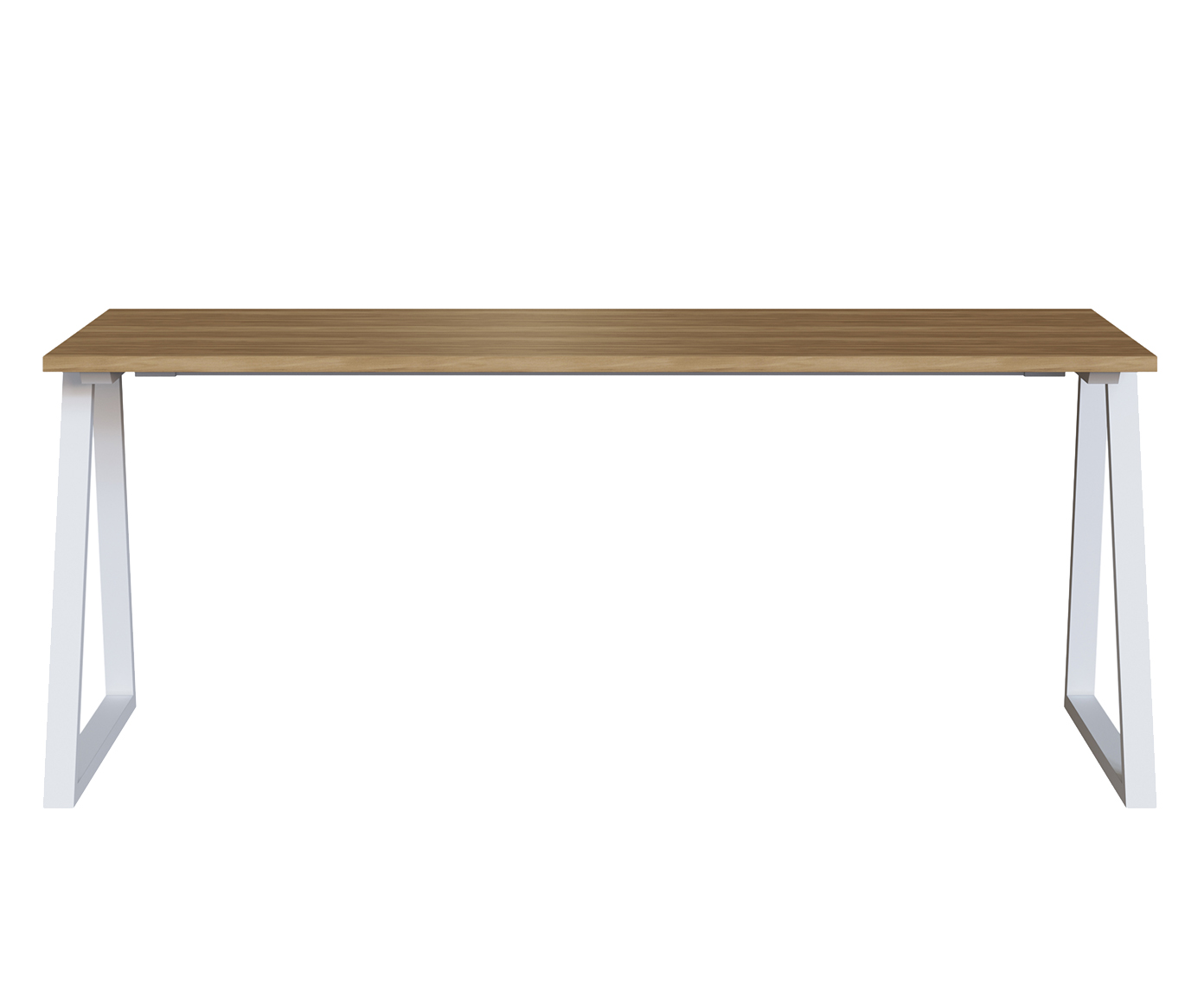 Mesa Escrivaninha Concept Home Office Nogal Sevilha - Branco - image 0