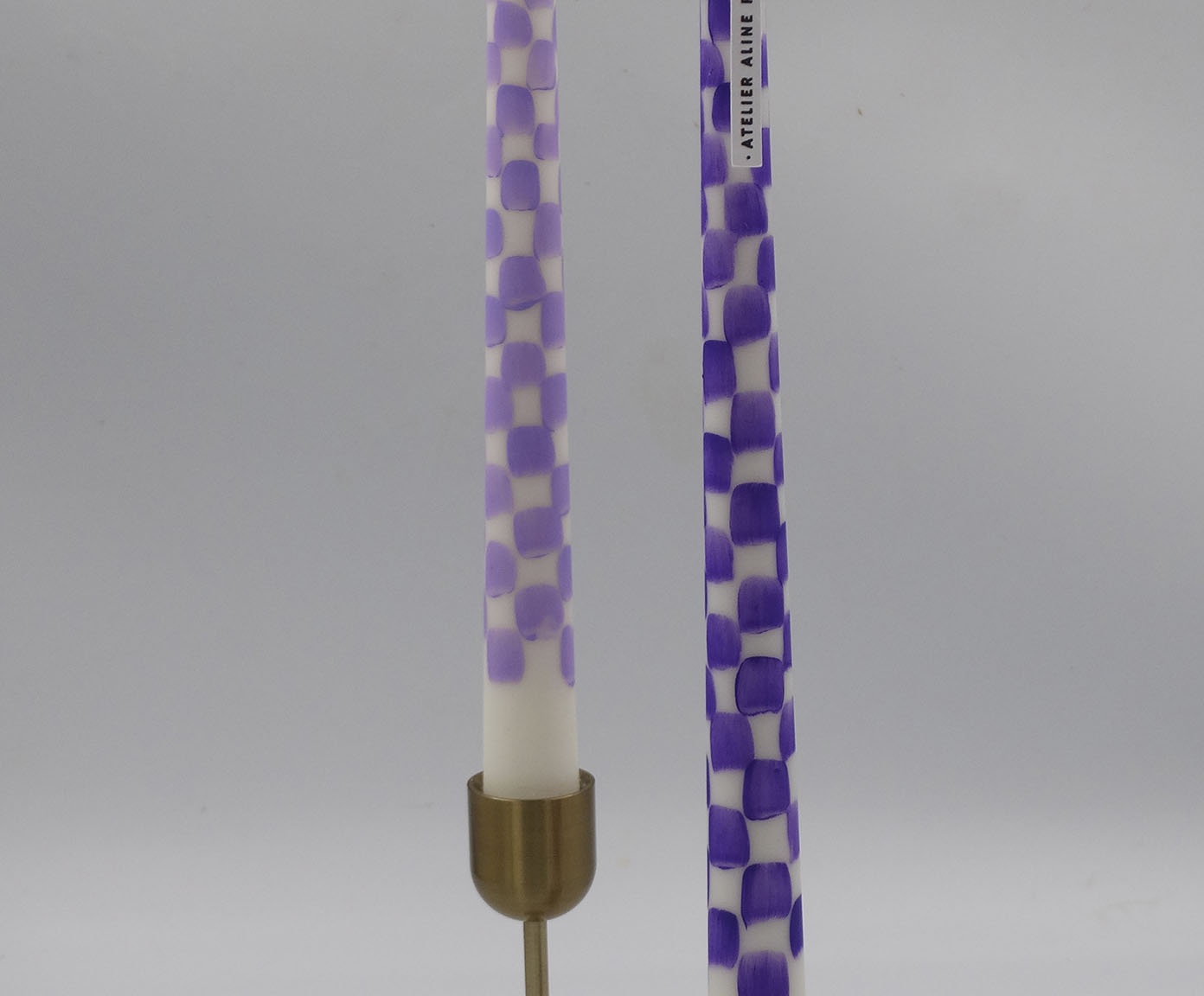 Velas para Casti&ccedil;al Checkboarder Lilas - 2 pe&ccedil;as - image 1